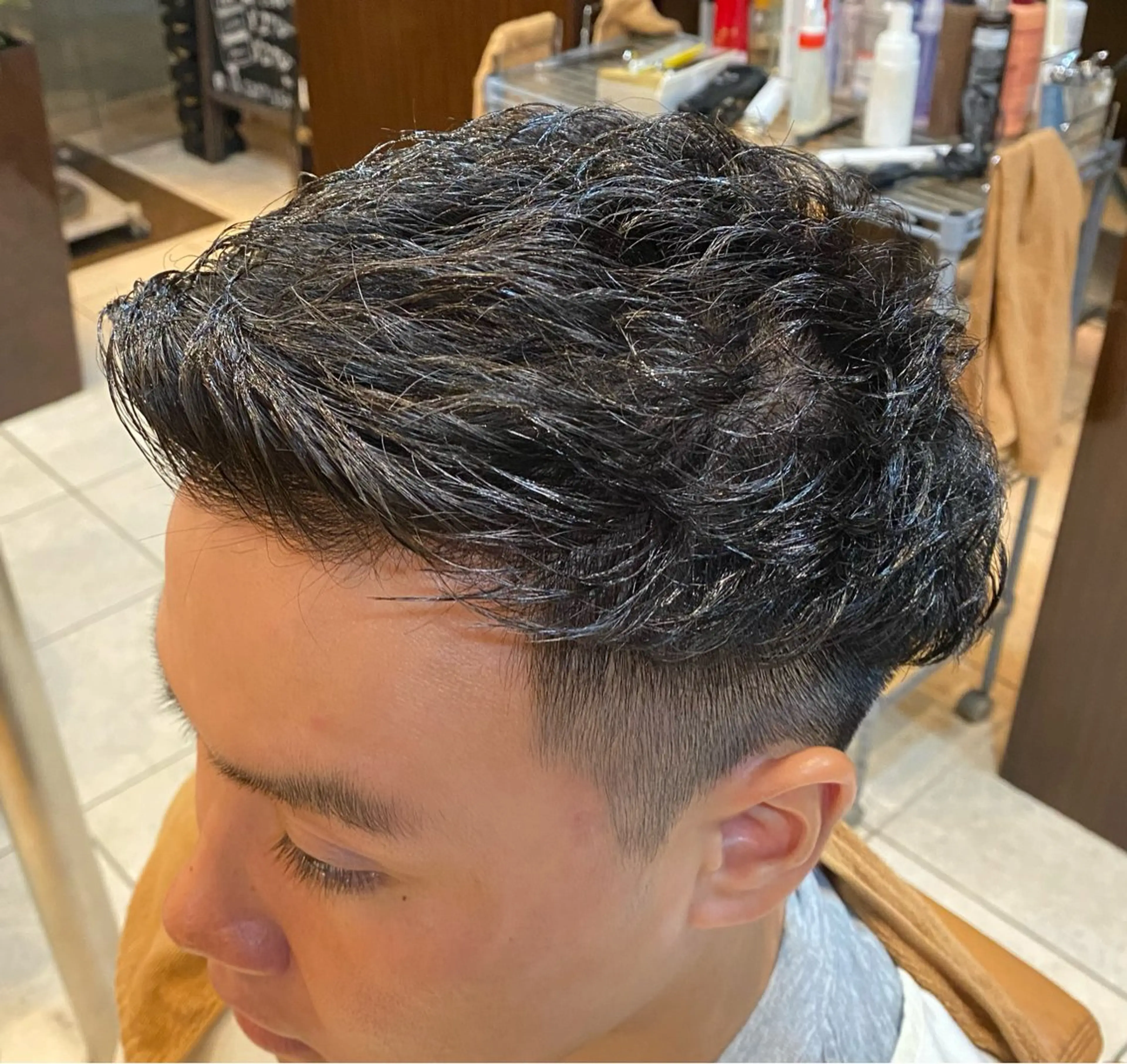 ショート 北川 竜也のヘアスタイル