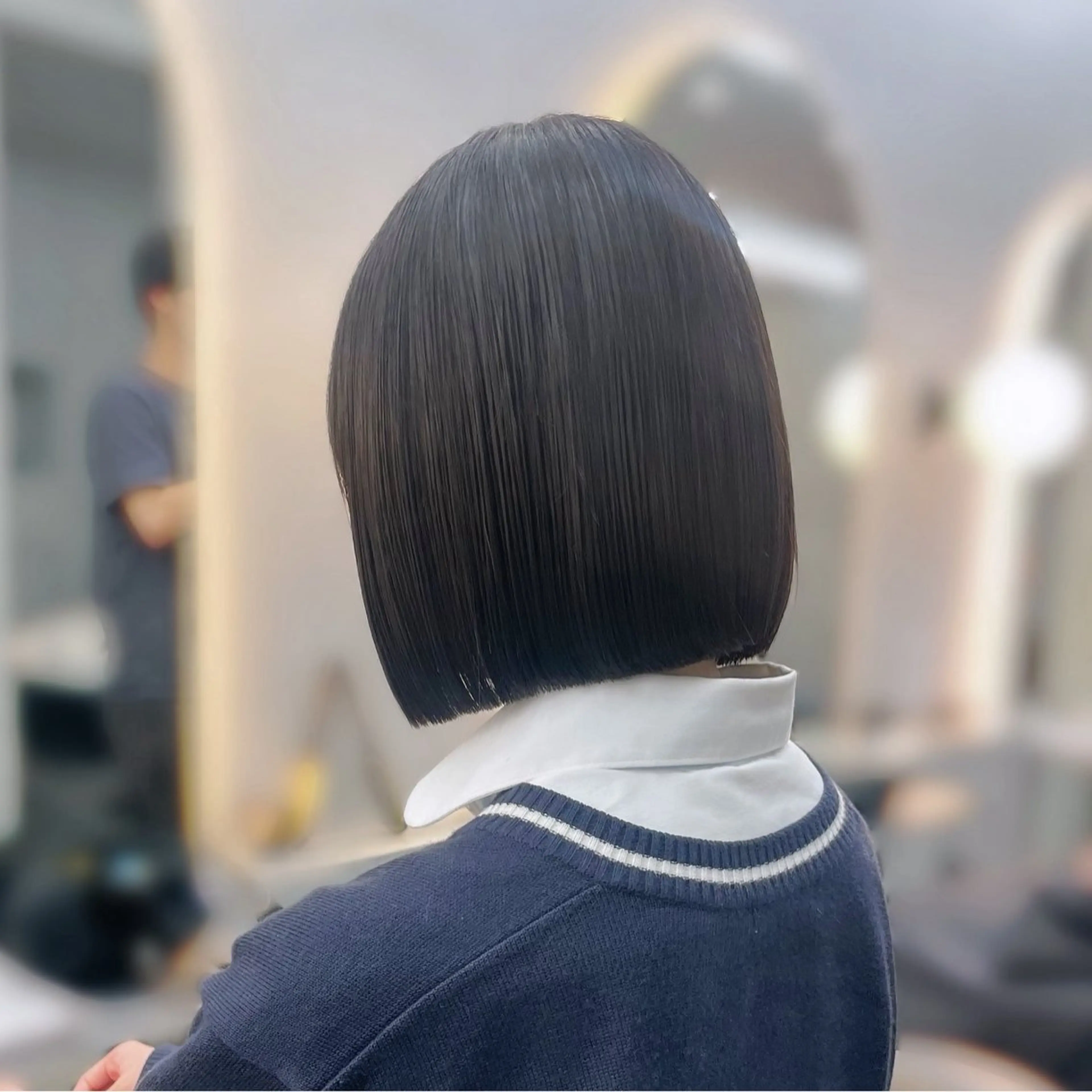 ショート Misaki /ボブ/縮毛矯正のヘアスタイル