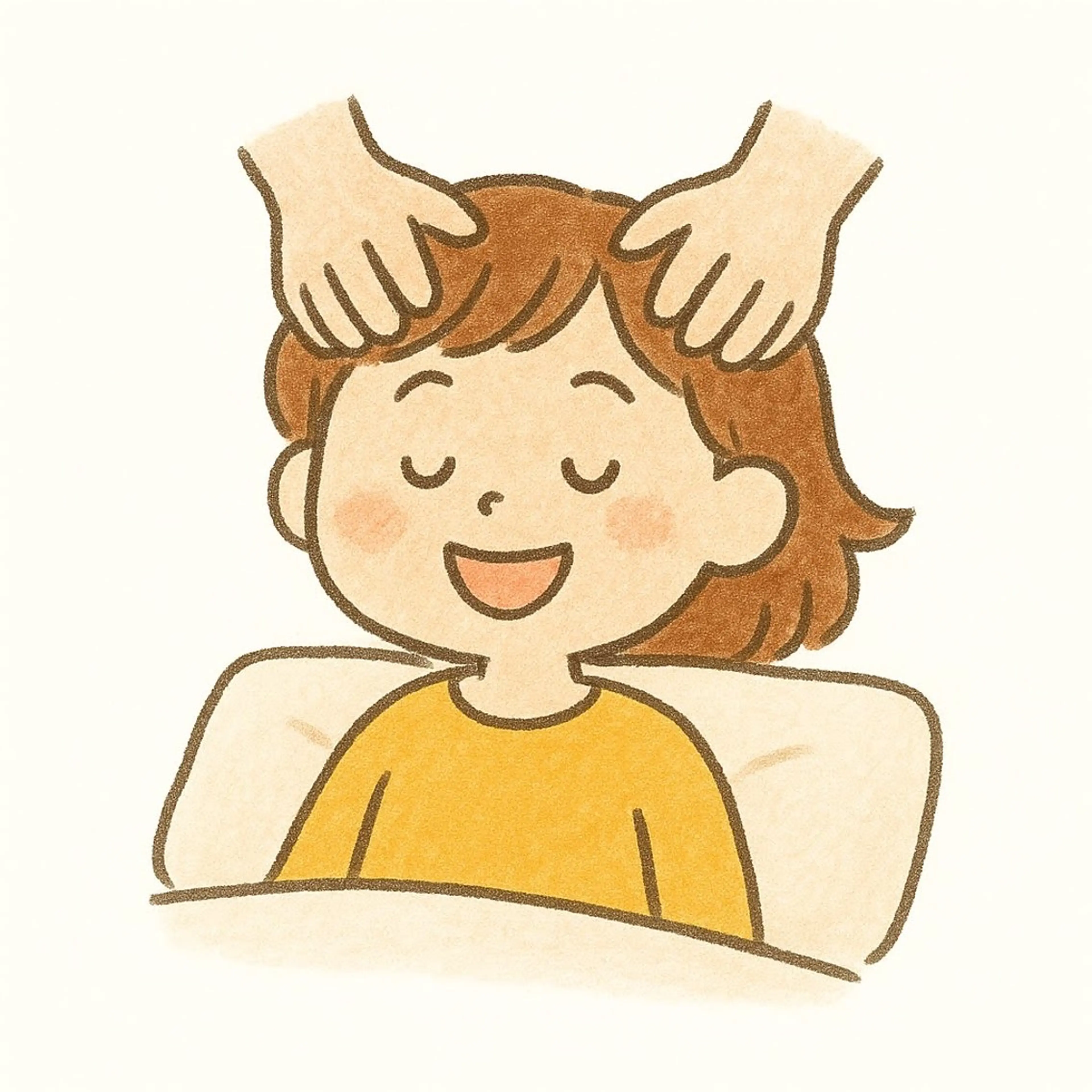 ​【あとは帰って寝るだけ】極上の寝落ち体験★睡眠ドライヘッドスパ40分の写真