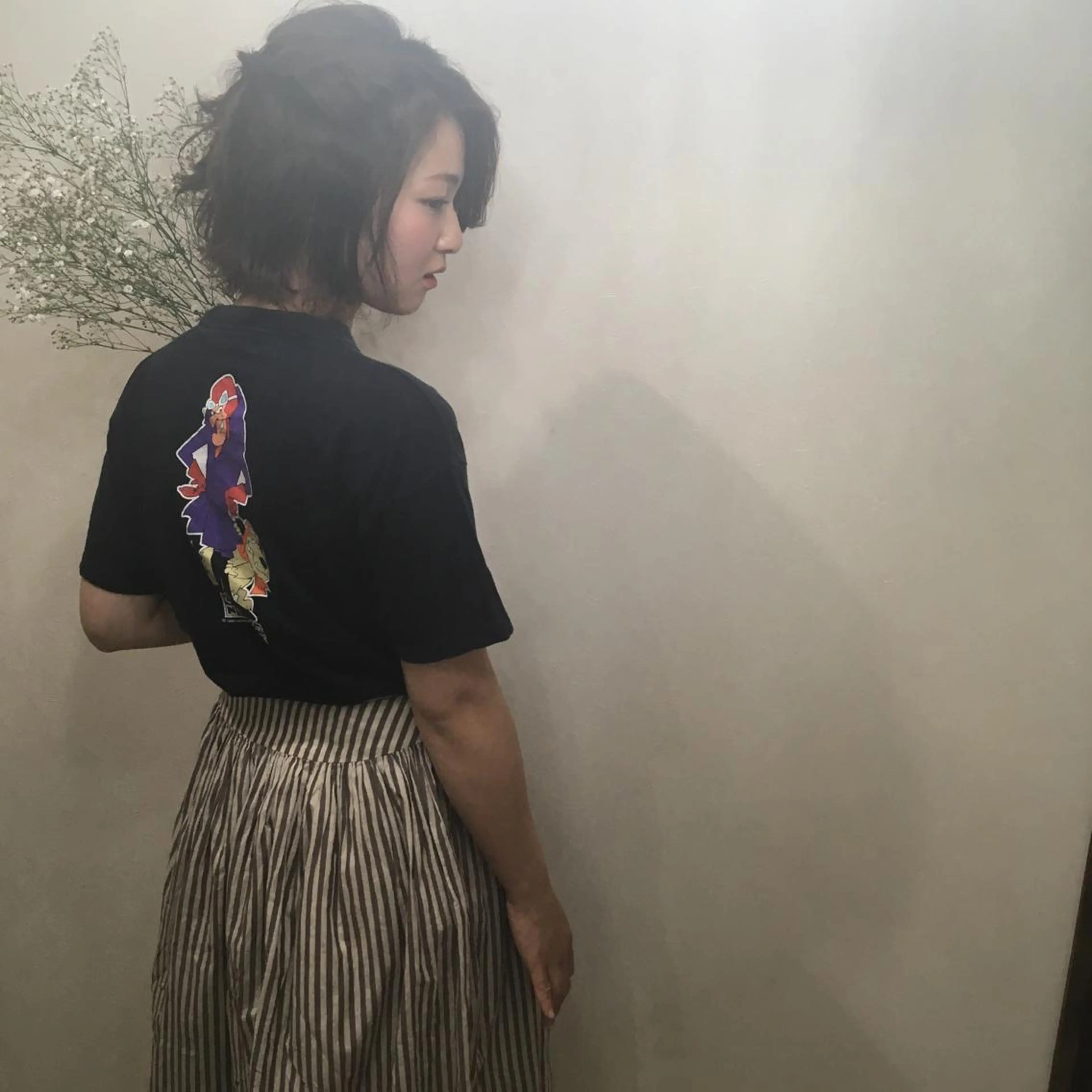 ショート カラー ヘアアレンジ 福島 純子のヘアスタイル