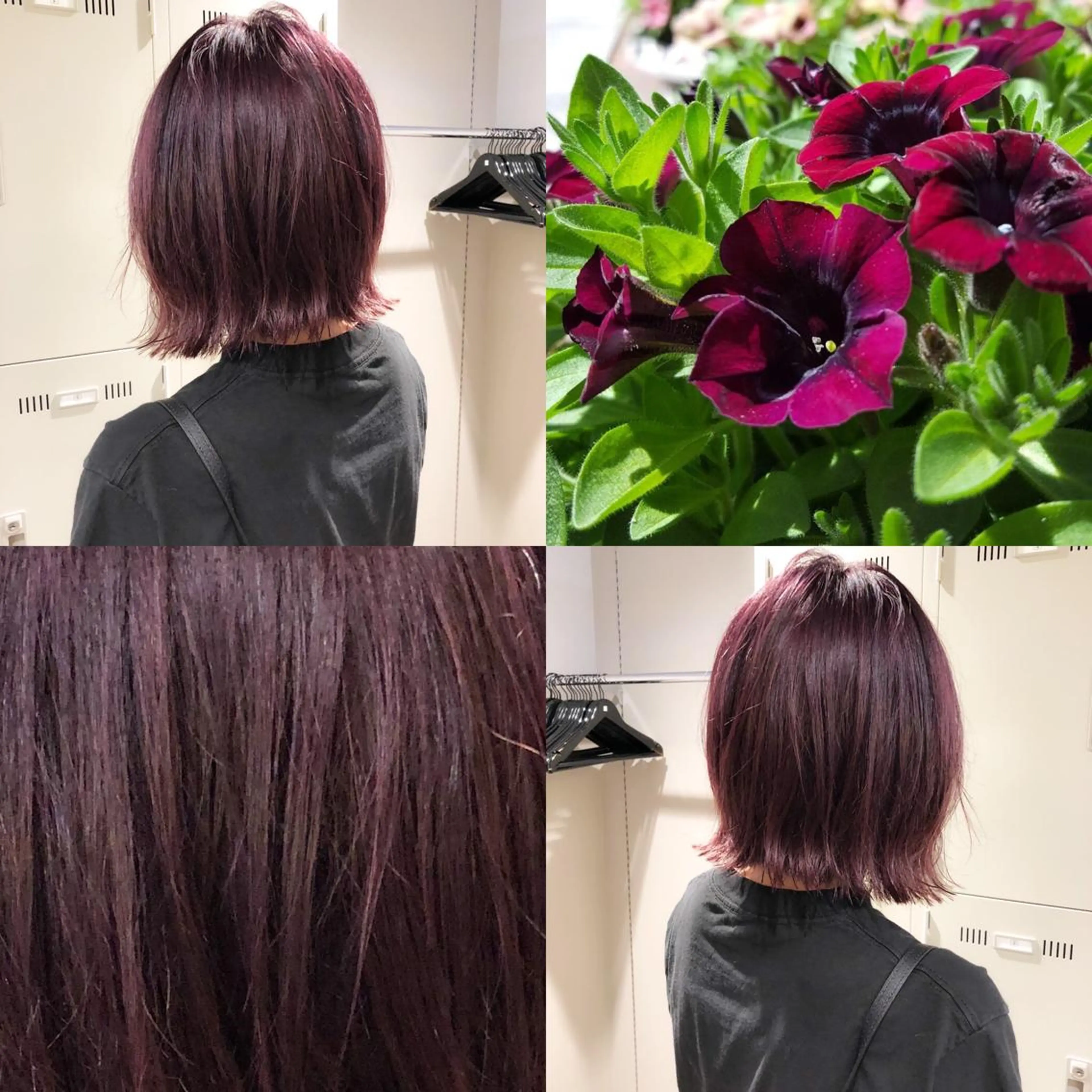 セミロング カラー ヘアカラー トリートメント ハイトーン×レイヤー カットTAKUMIのヘアスタイル