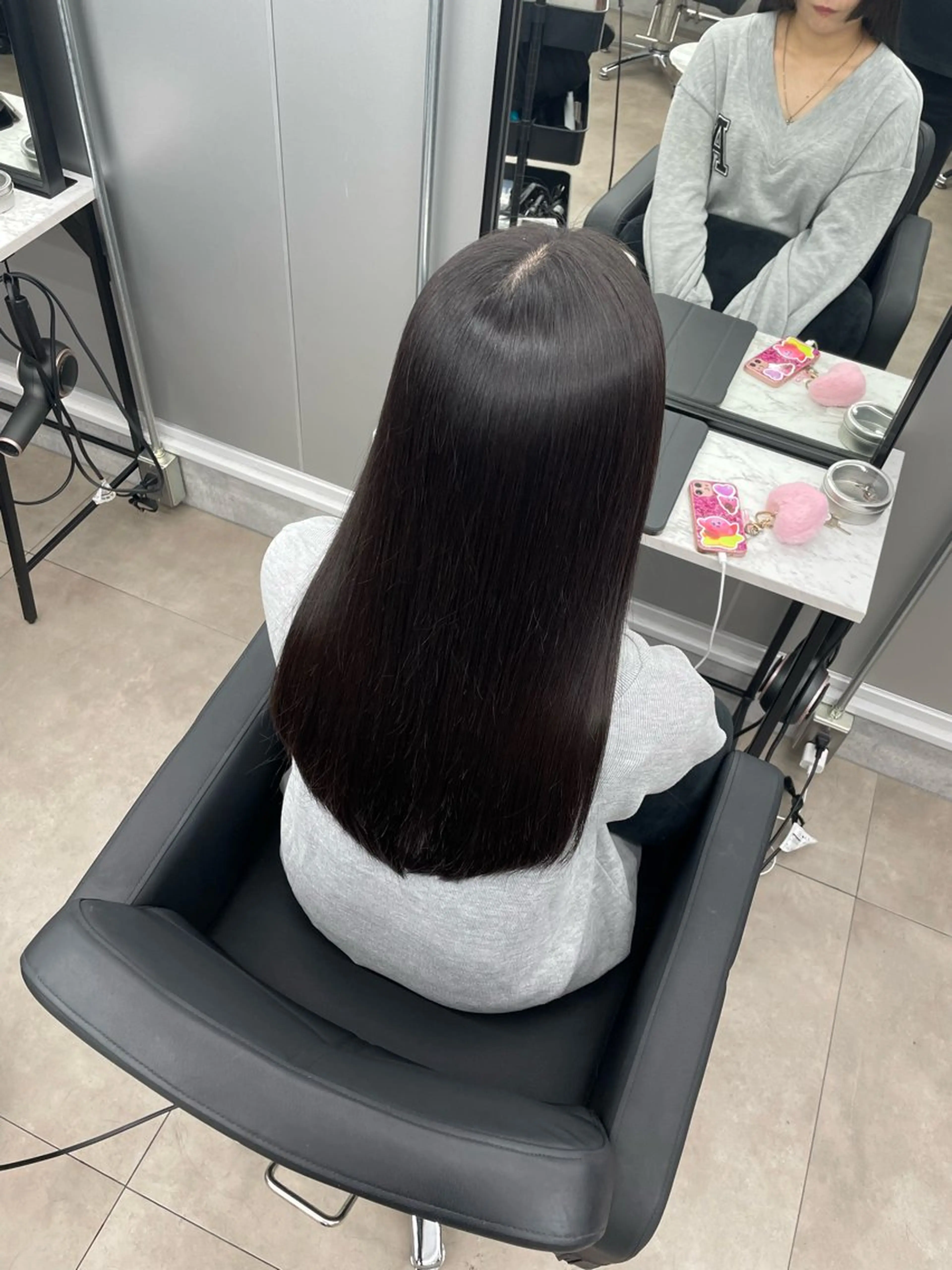 ロング トリートメント 縮毛矯正支持率👑 No.1 SORAのヘアスタイル