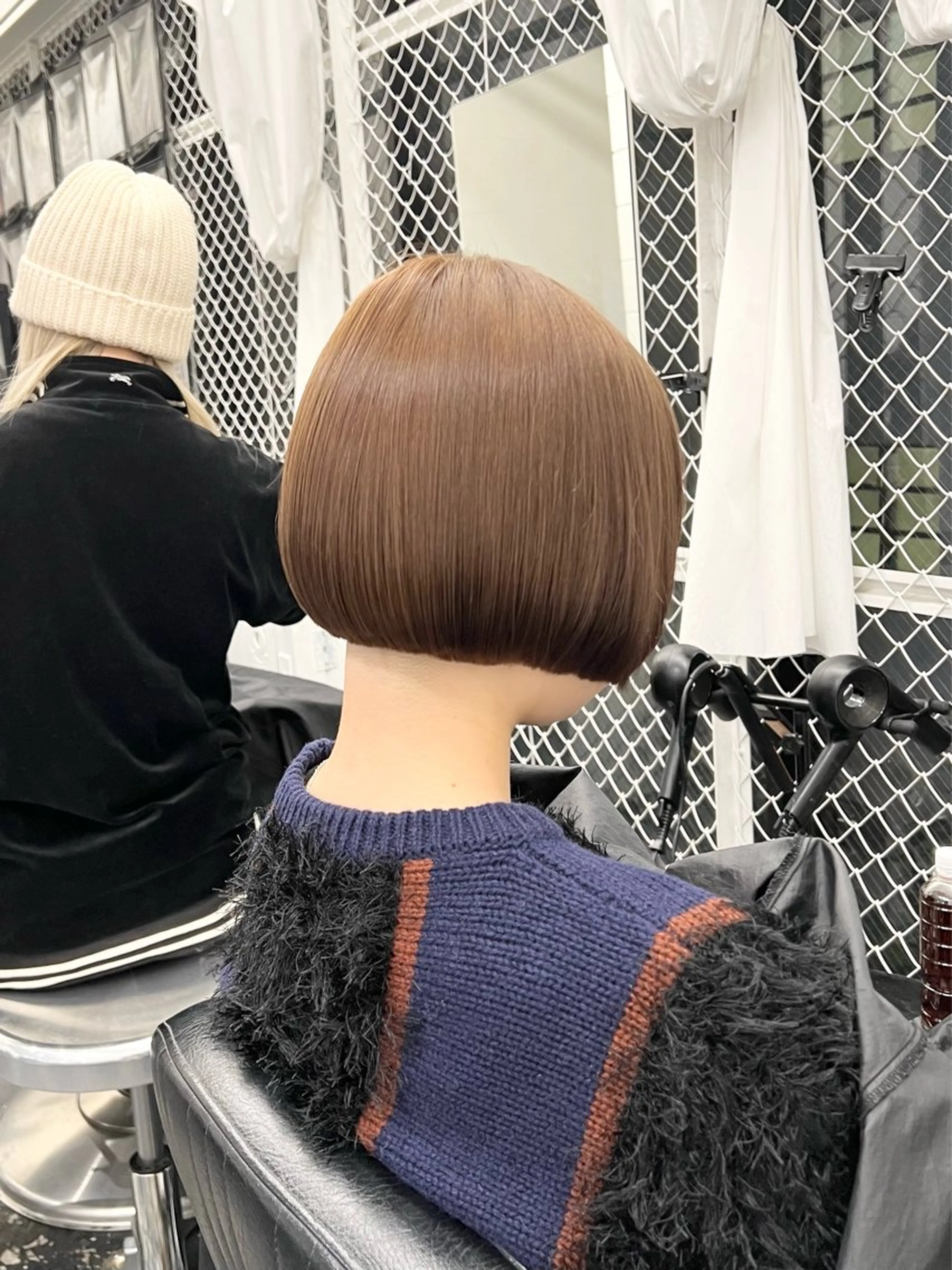 ショート 切りっぱなしボブ ショートボブ ボブ ショートヘア カット HARU//原宿🤍 リピート率NO.1のヘアスタイル