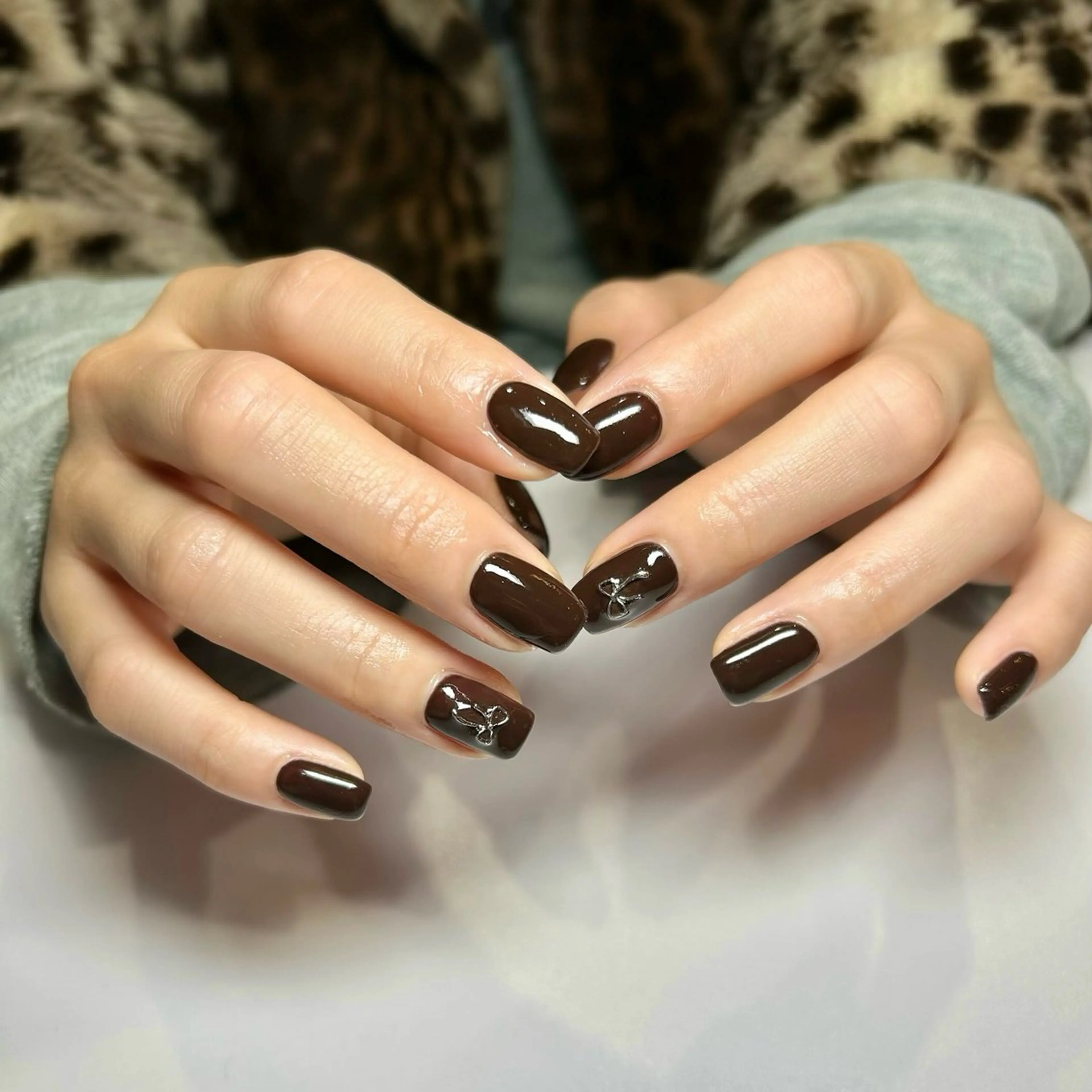 ネイル ワンカラーネイル ハンドネイル welina Miyukiのネイルデザイン