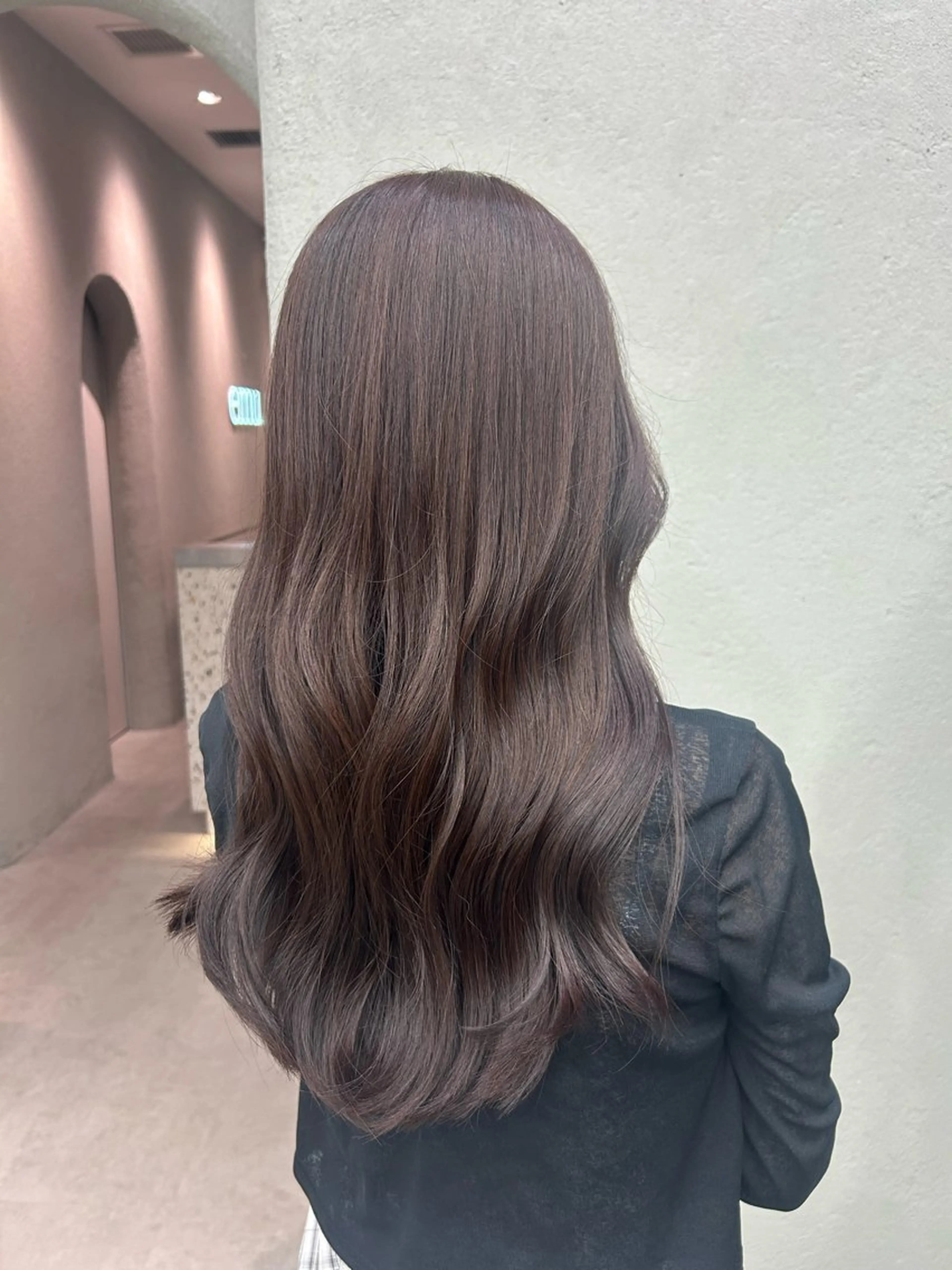 ロング ツヤカラー🧸💫 のりかのヘアスタイル