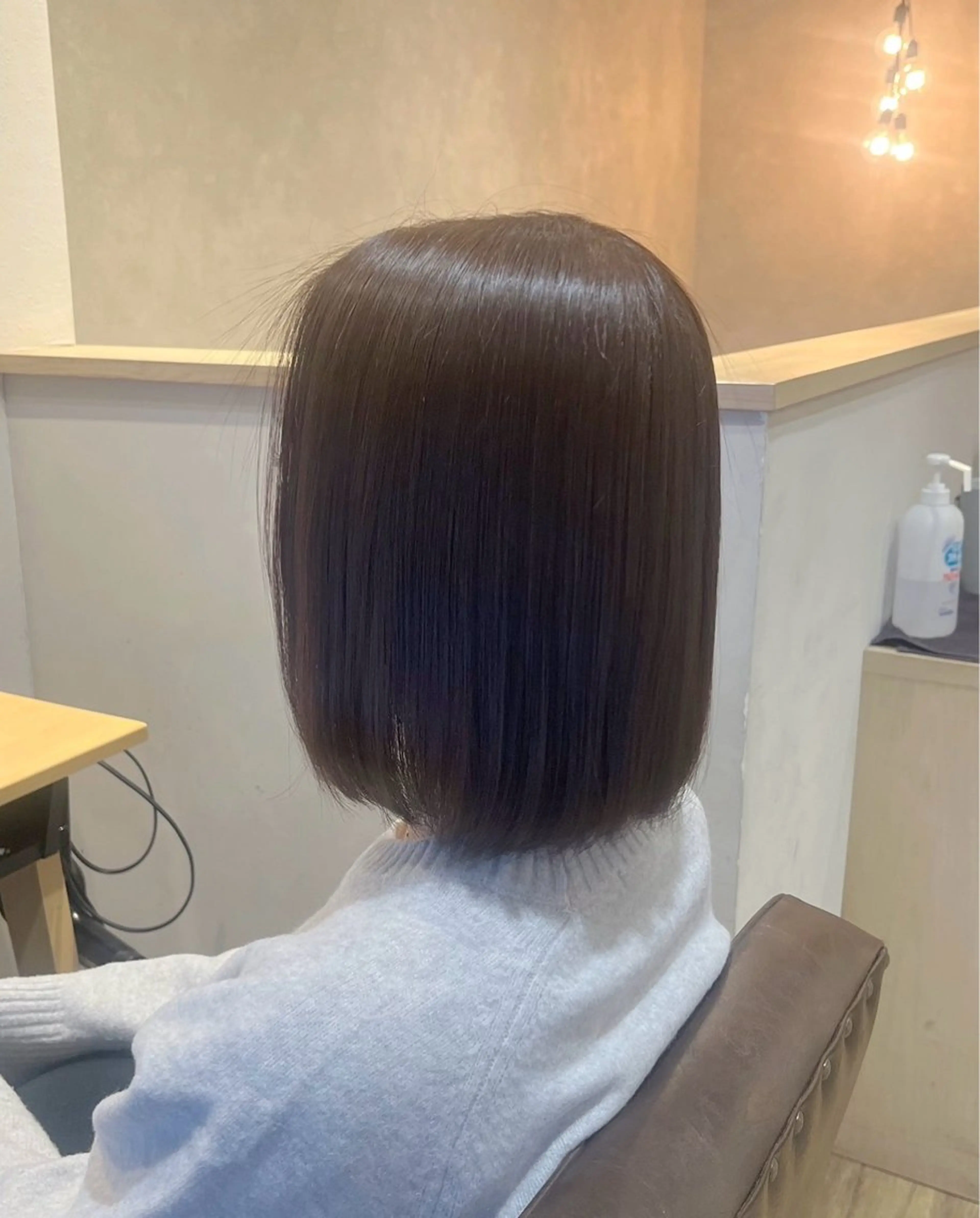 カラー 田邉 栞璃のヘアスタイル