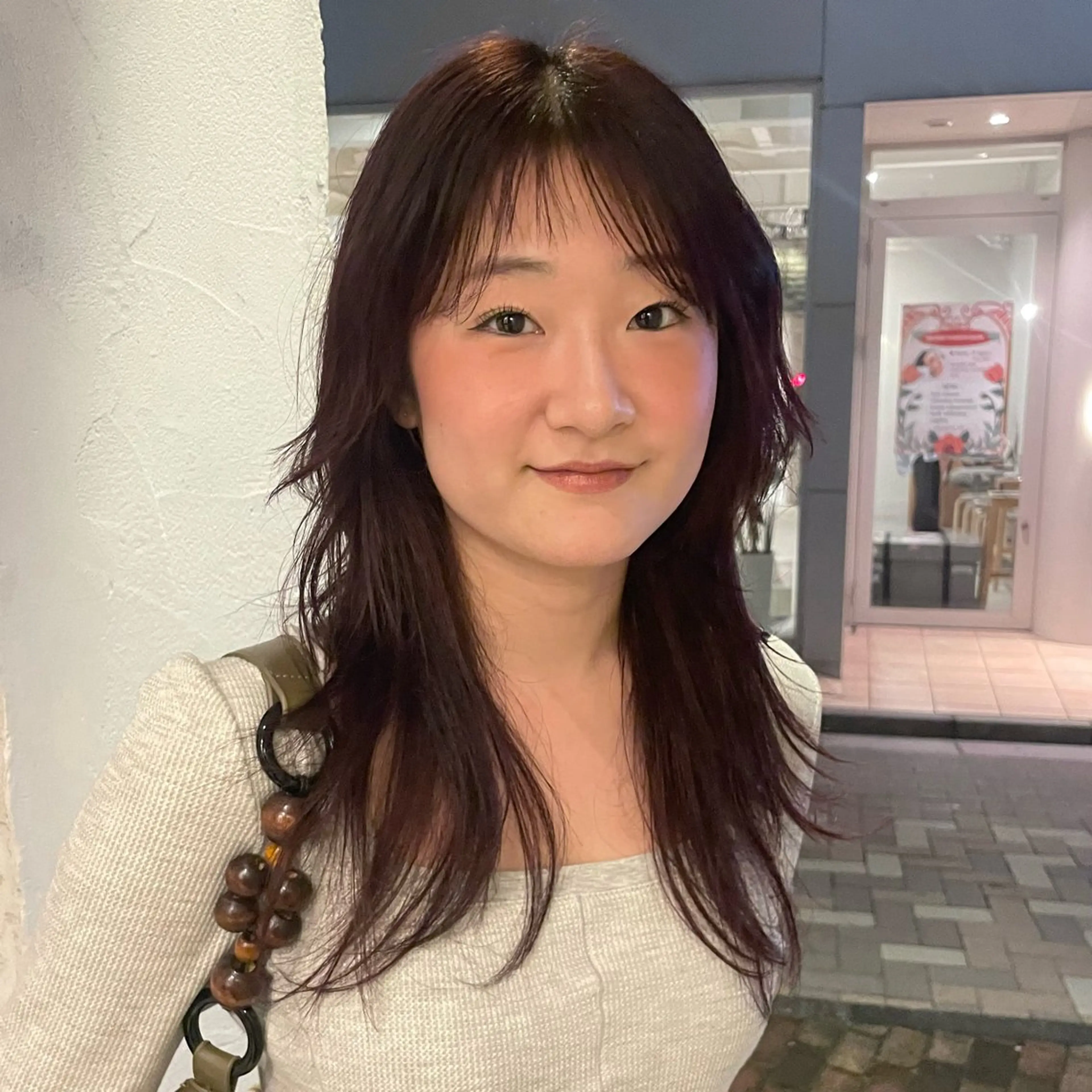 セミロング ヘアカラー トリートメント ヘアセット 🪅ブリーチカラー 🪅琉羽Ruuのヘアスタイル