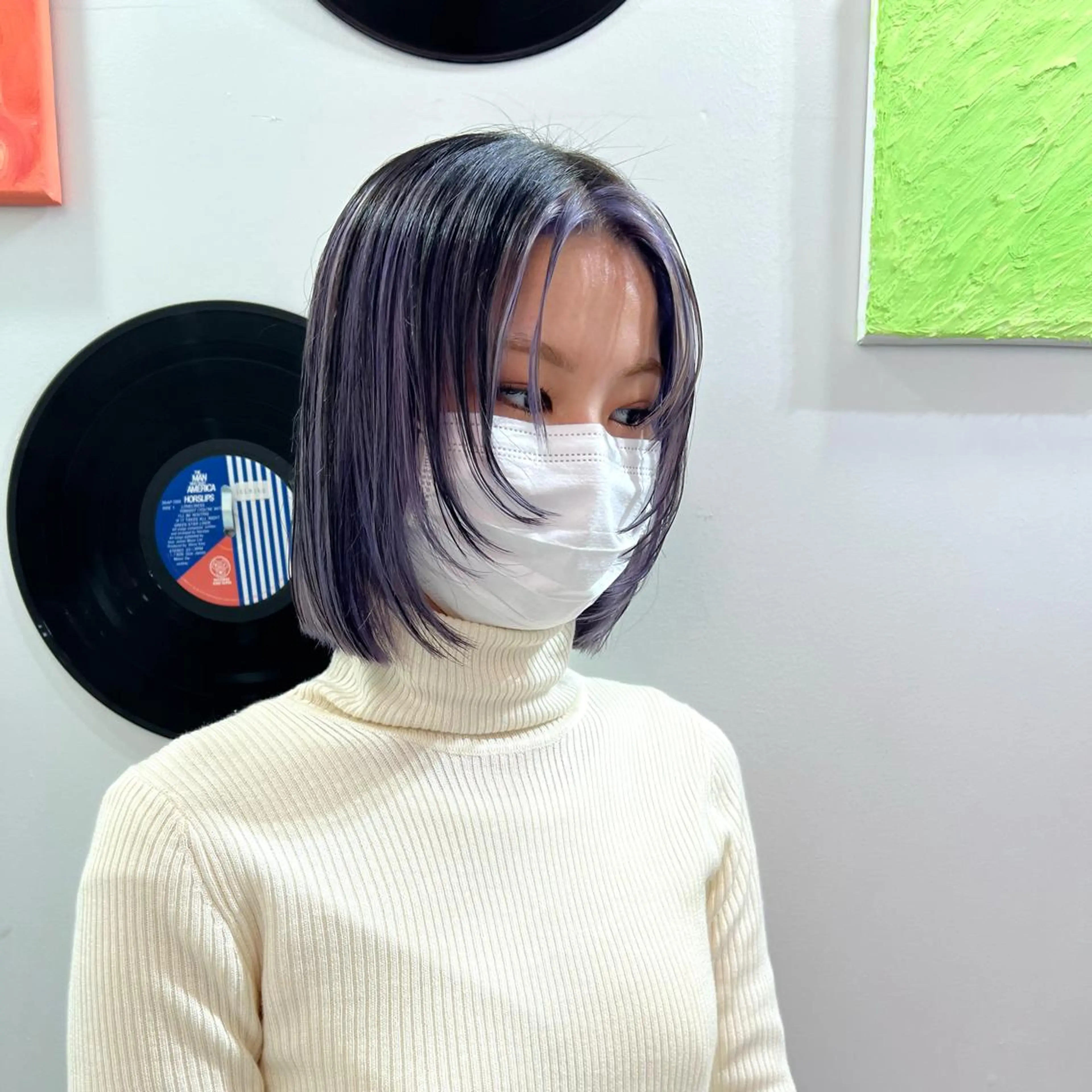 ショート ヘアアレンジ 🧨ブリーチー×ボブ レイヤー💎じゅえるのヘアスタイル