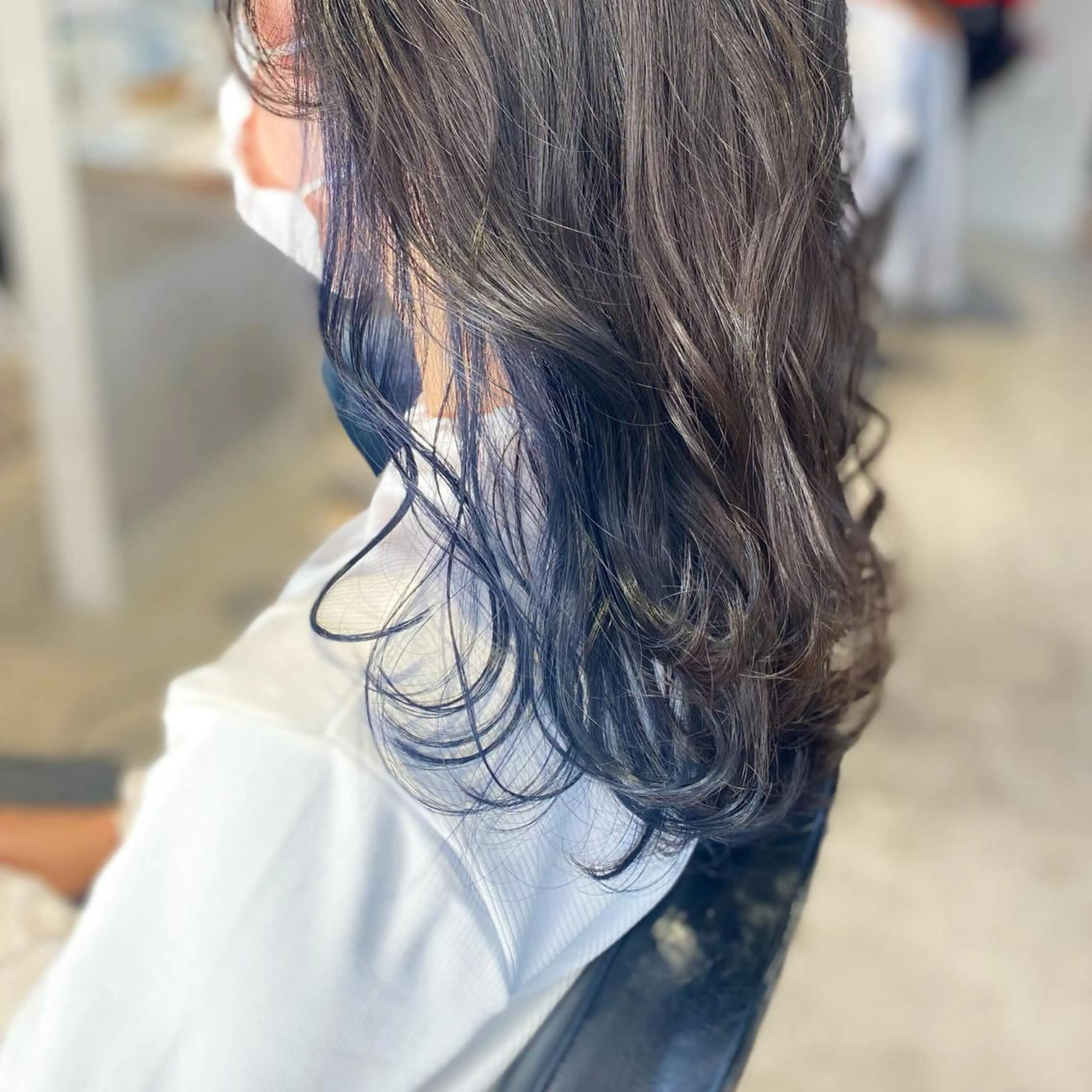 セミロング カラー Grande Luce所属・新店舗🌟美髪矯正 🌟三塚有紀子のヘアスタイル