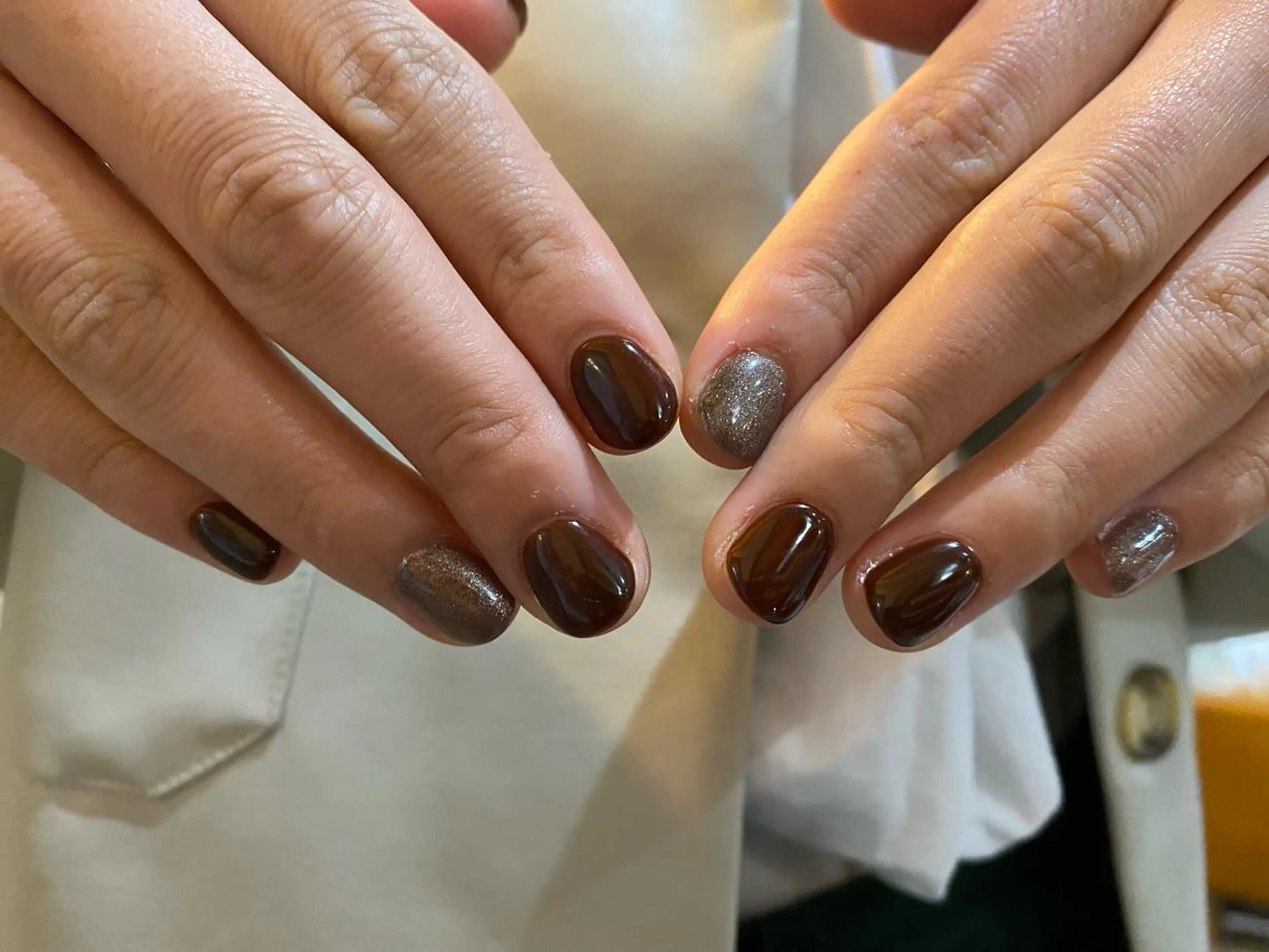 カラー ネイル ハンドネイル scre as Etelのネイルデザイン