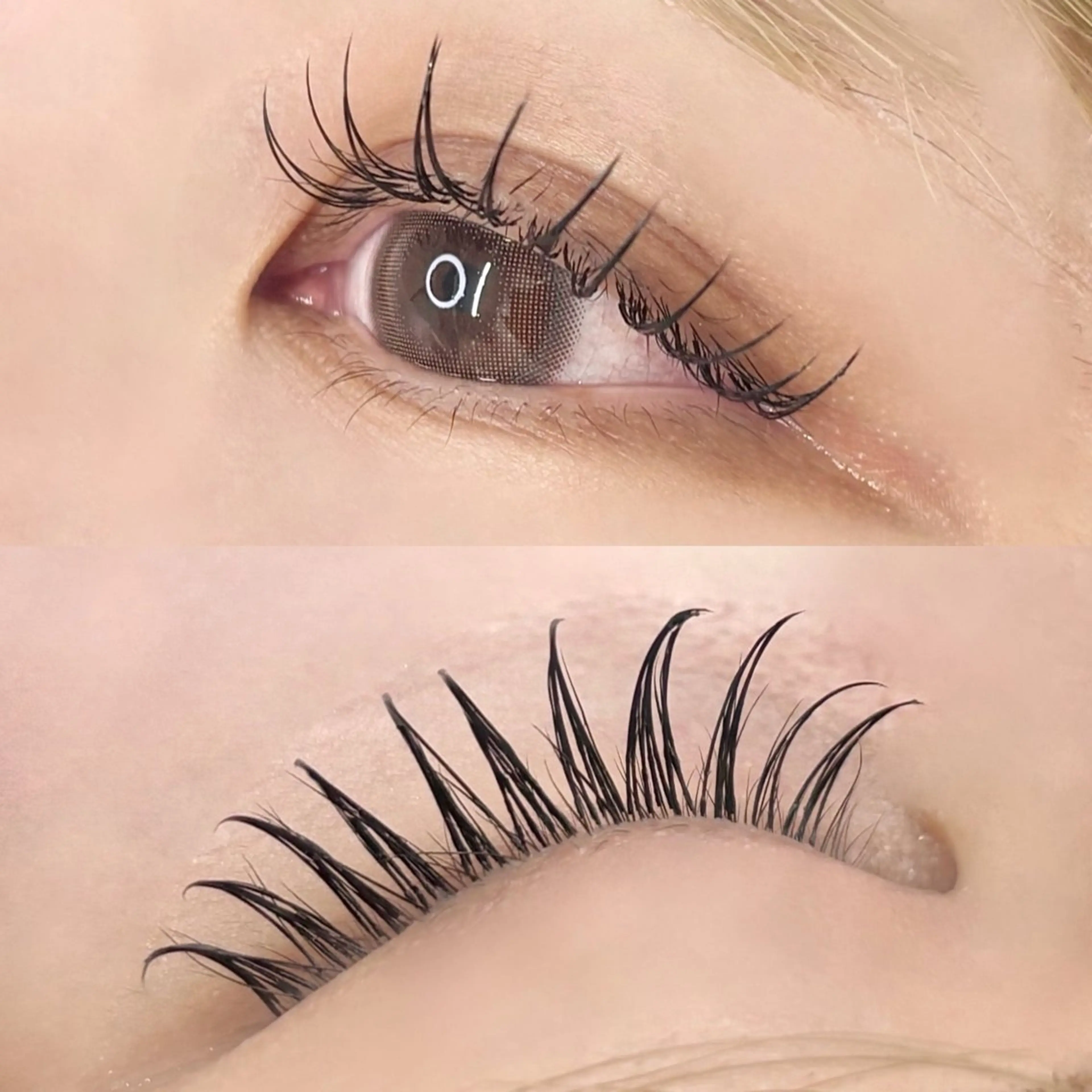 マツエク・マツパ キュート マツエク _white 上本町のマツエク・マツパデザイン