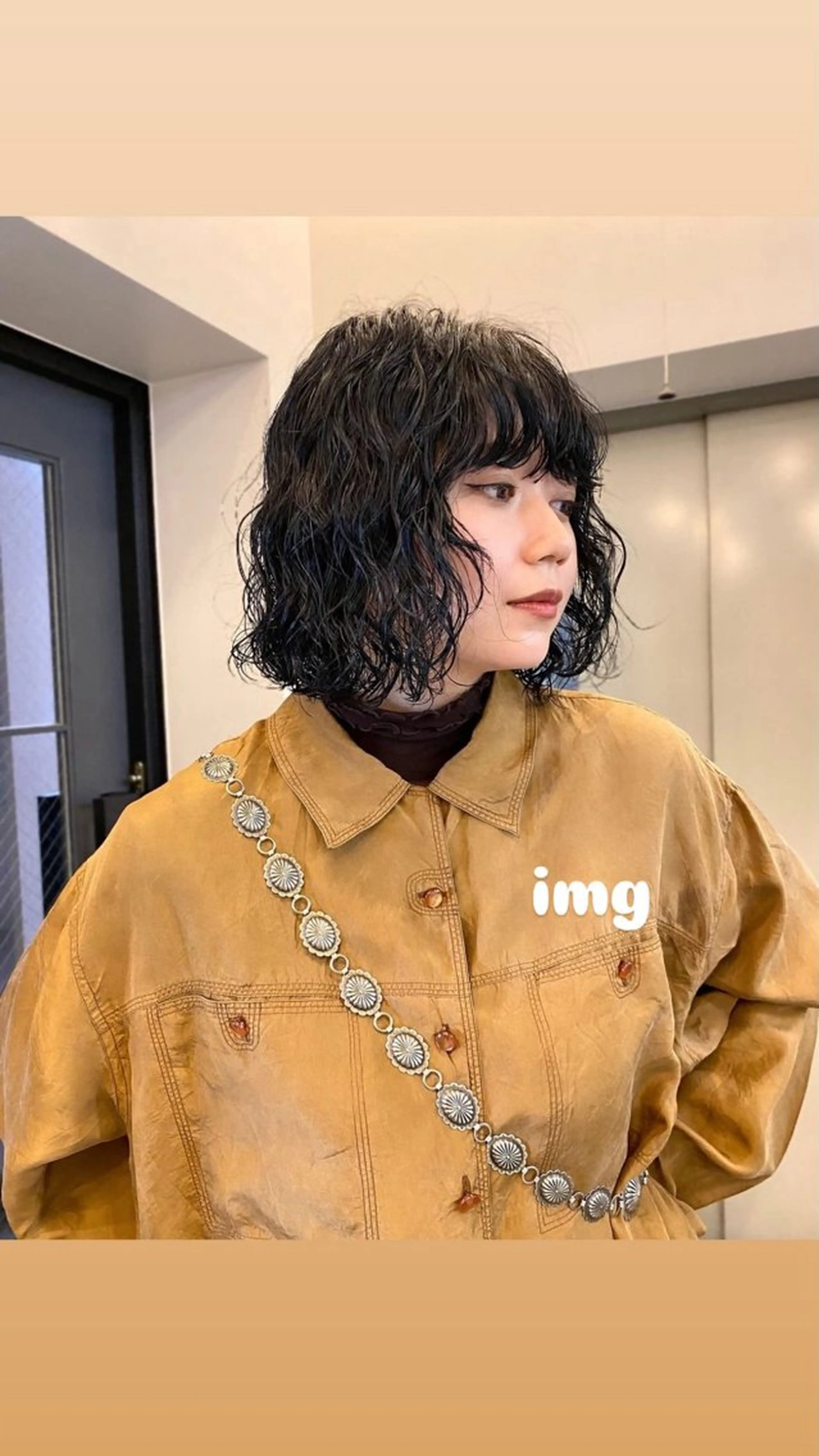 カラー パーマ パーマ 🍄Kurumi🍄のヘアスタイル