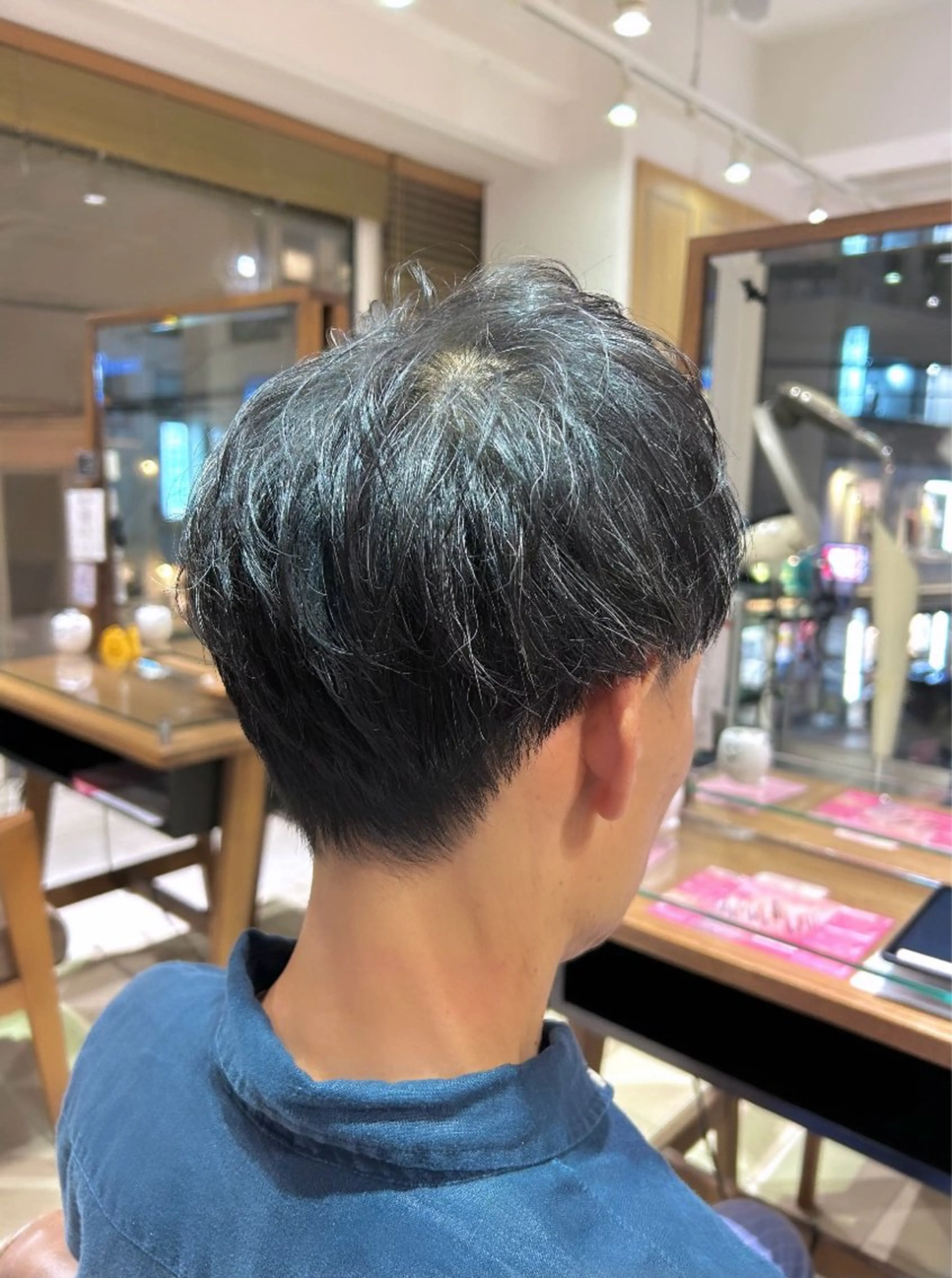 メンズ 吉水 彩乃 /ボブ/艶感カラーのヘアスタイル