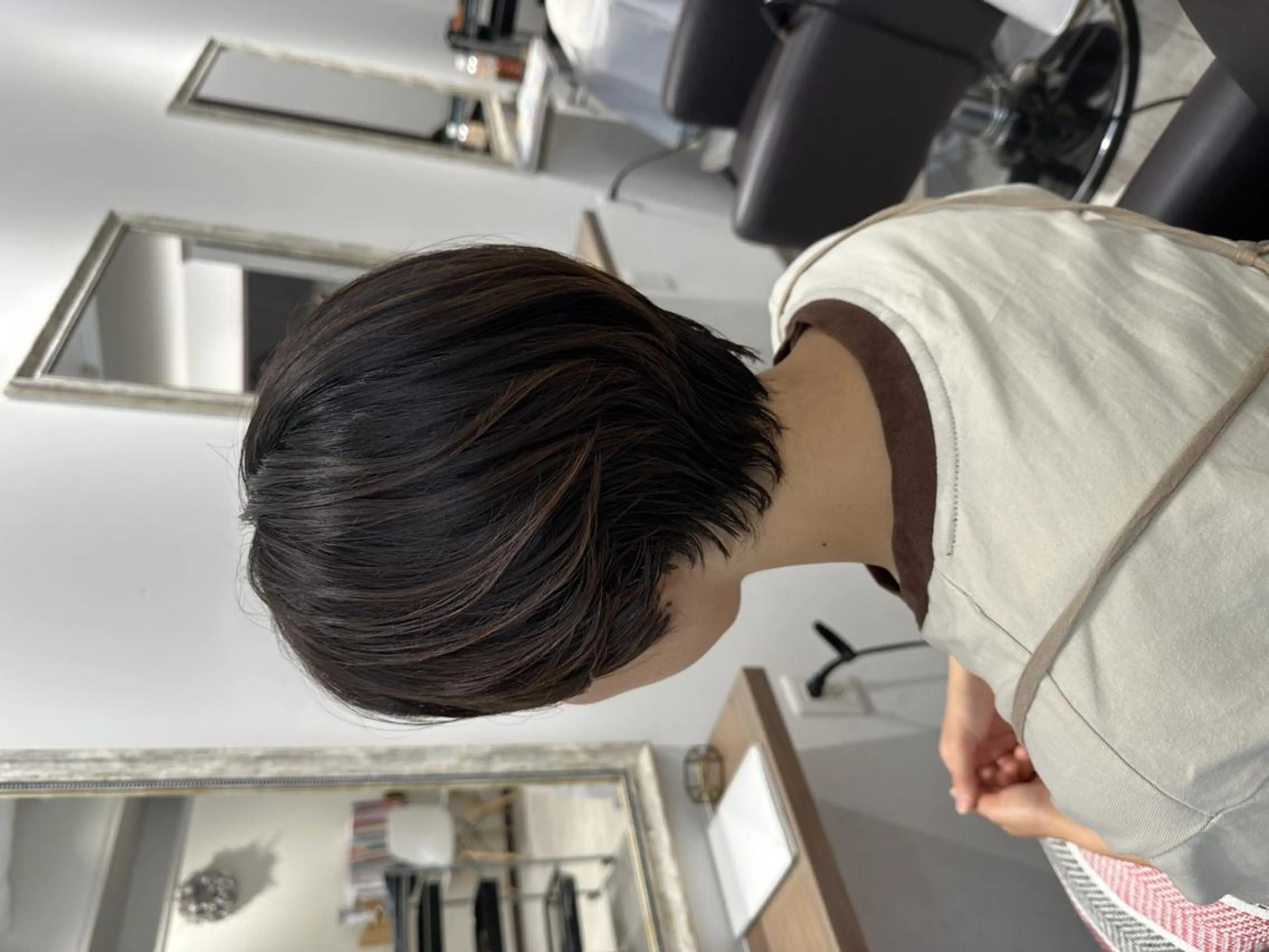 ショート カット 瀬尾 由希菜のヘアスタイル