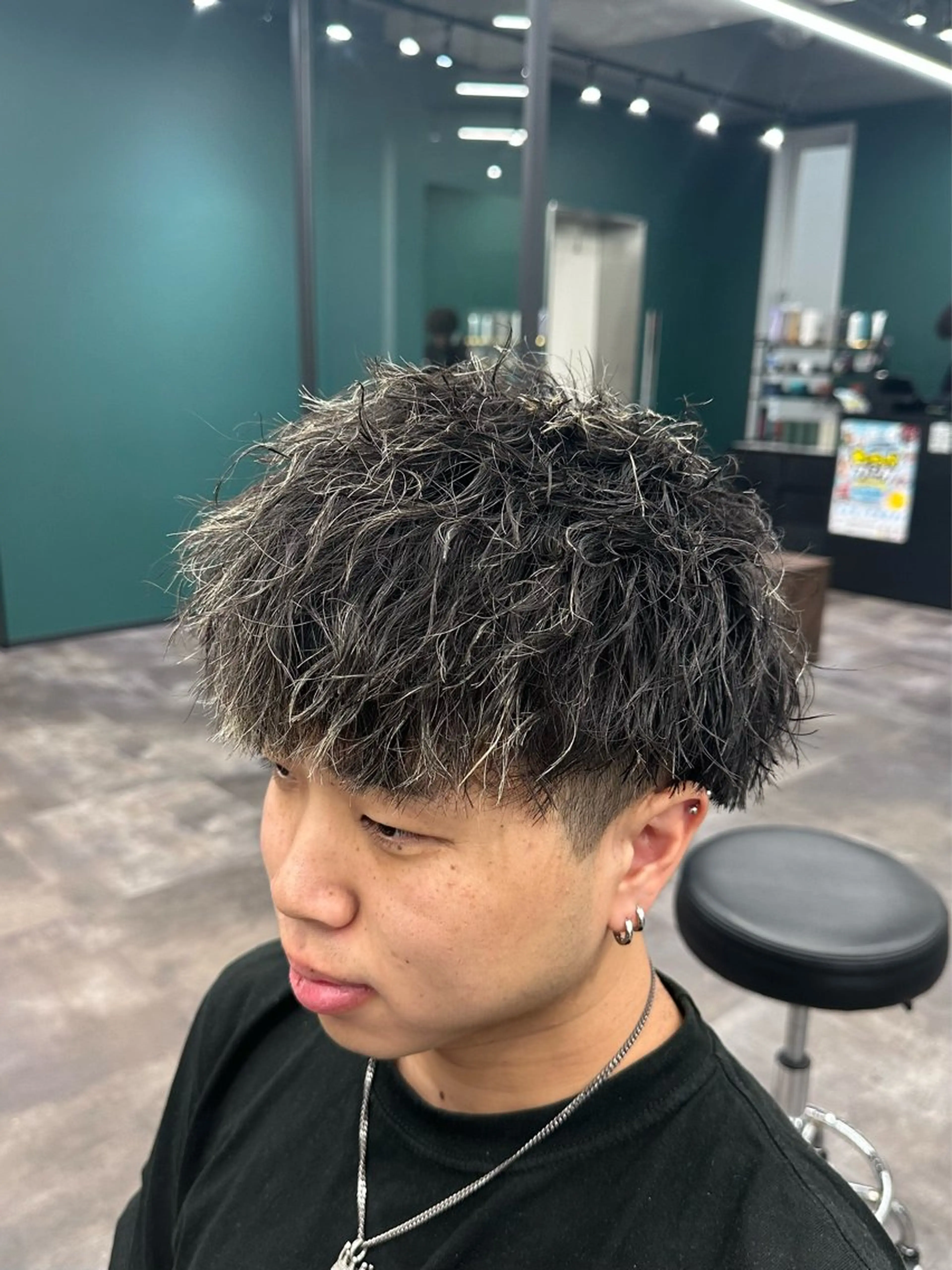 ショート パーマ メンズ ！メンズ特化！ 田中健輔のヘアスタイル