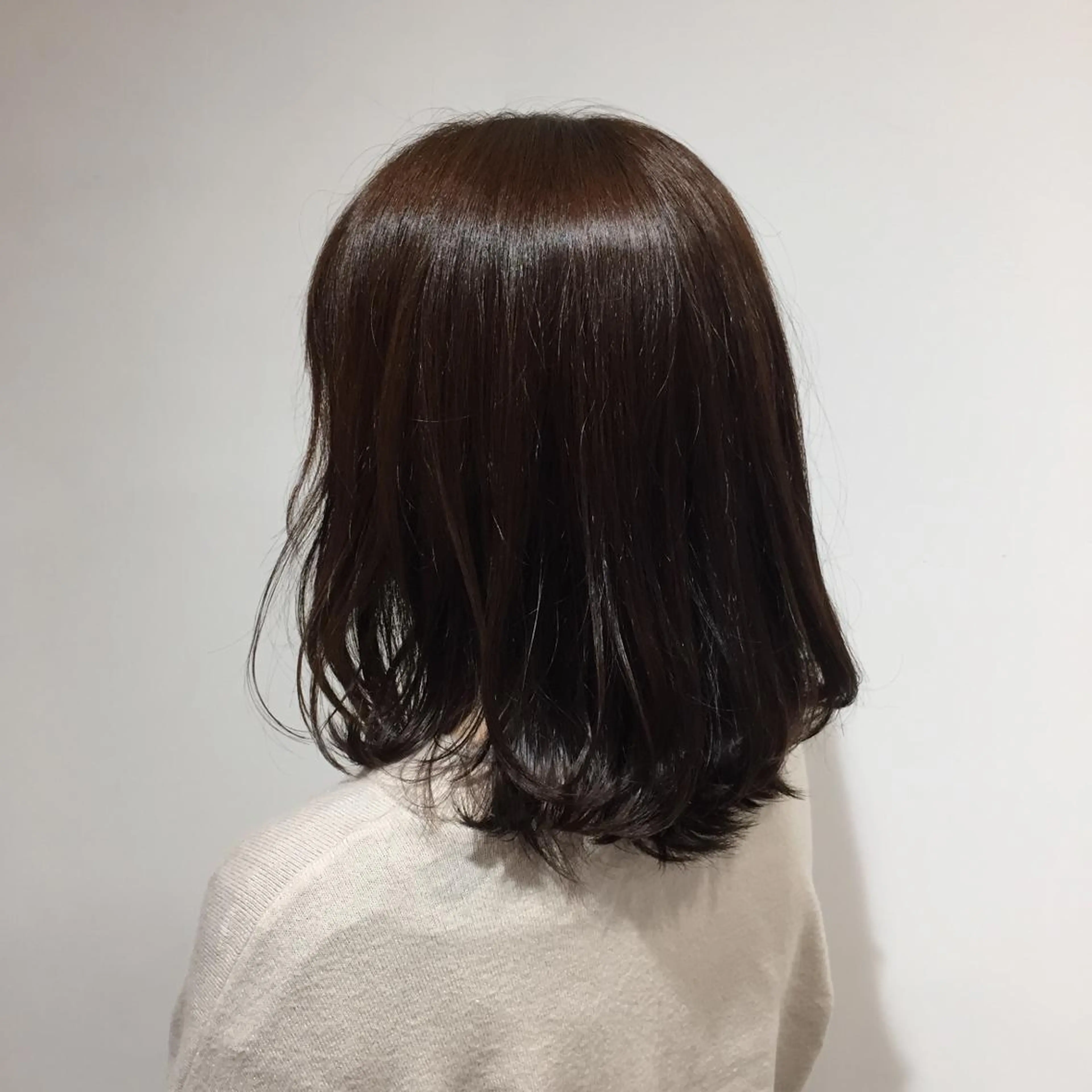 ミディアム カラー ブラウンカラー 髪質改善カラー/大竹 穂香🦉のヘアスタイル