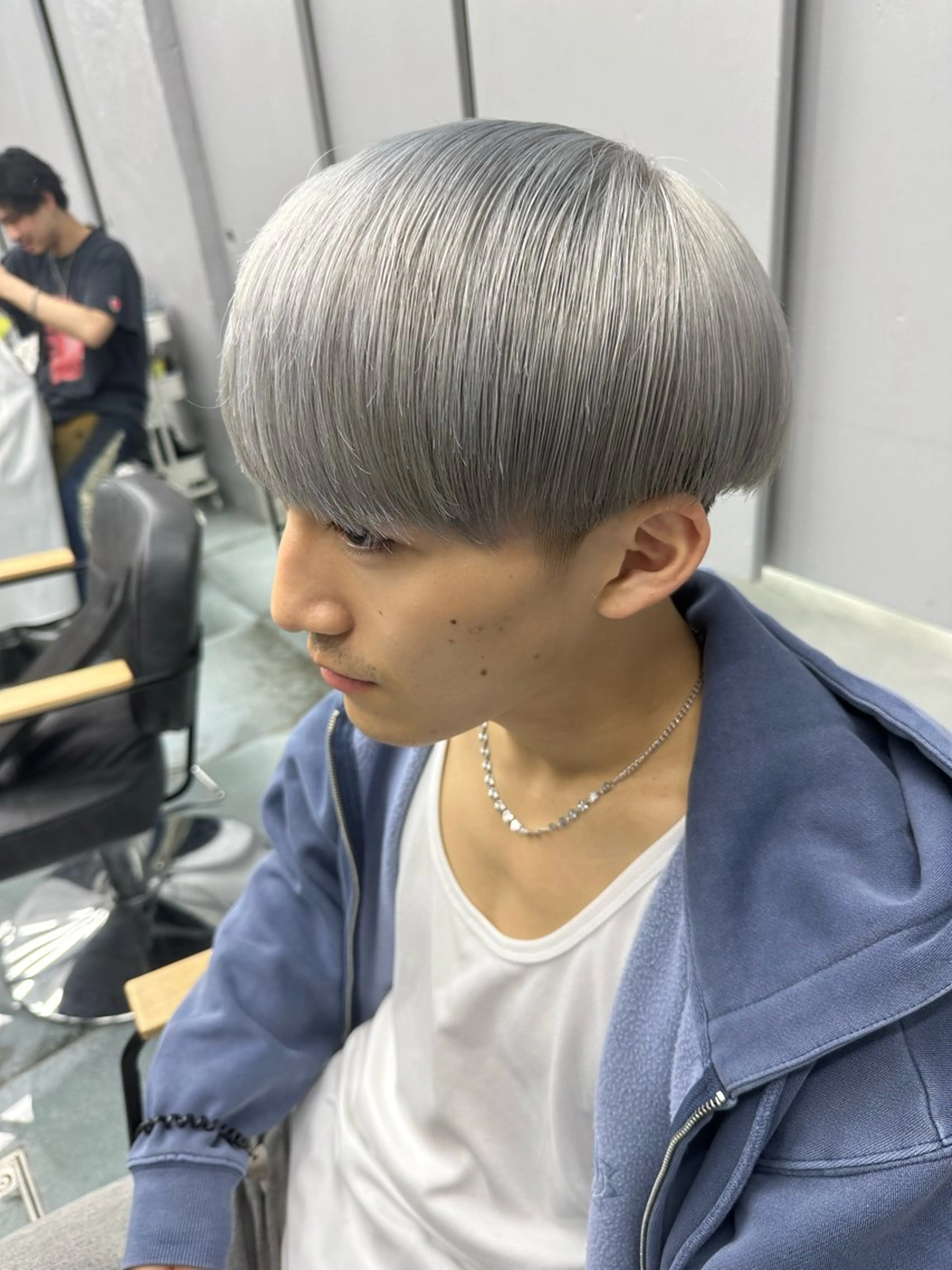 『🖤メンズ専用クーポン🖤』トリプルカラー🔥💫(ブリーチ2回×ワンカラー)の写真