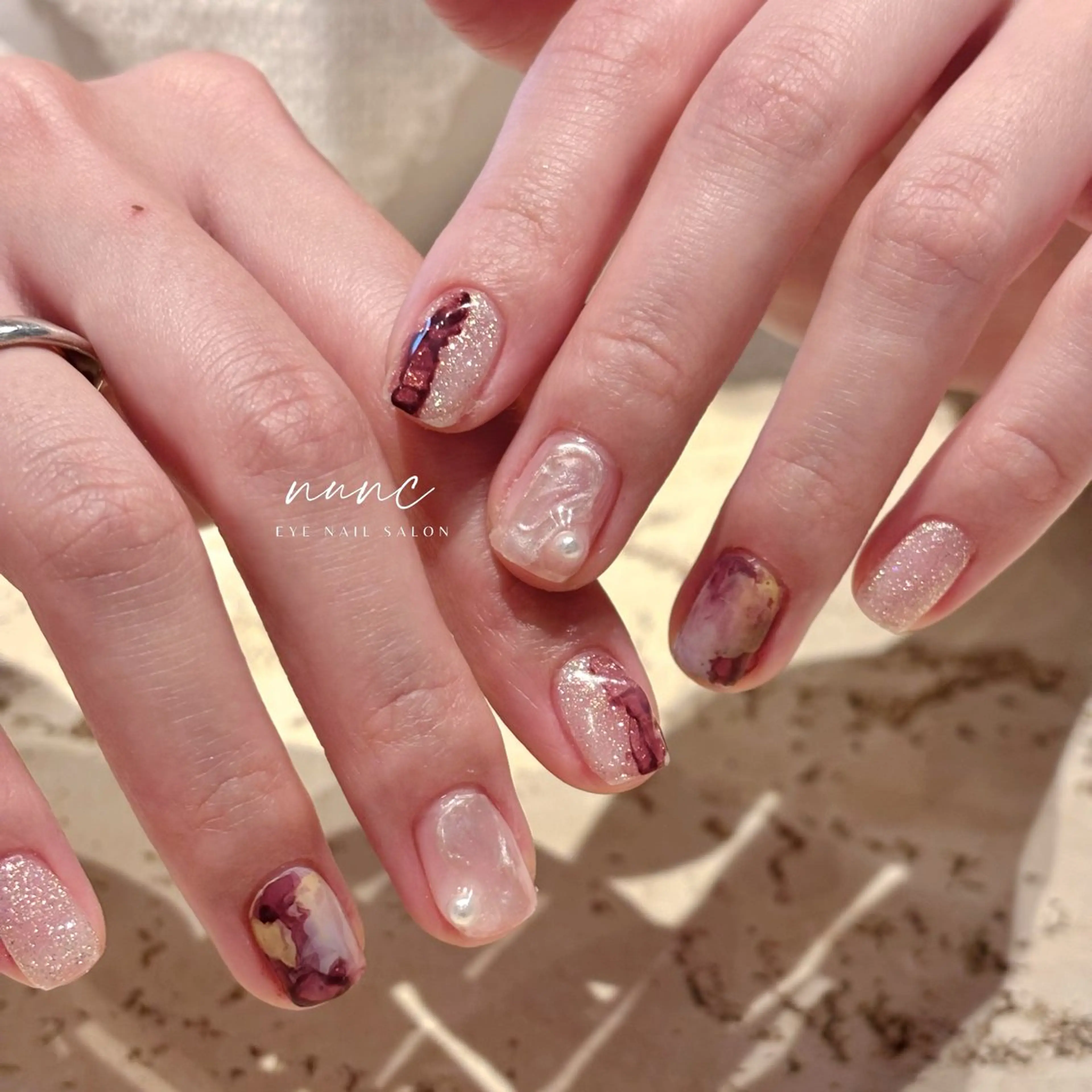 ネイル ハンドネイル 𝒦𝐸𝐼𝒩𝒜 錦糸町ネイルのネイルデザイン