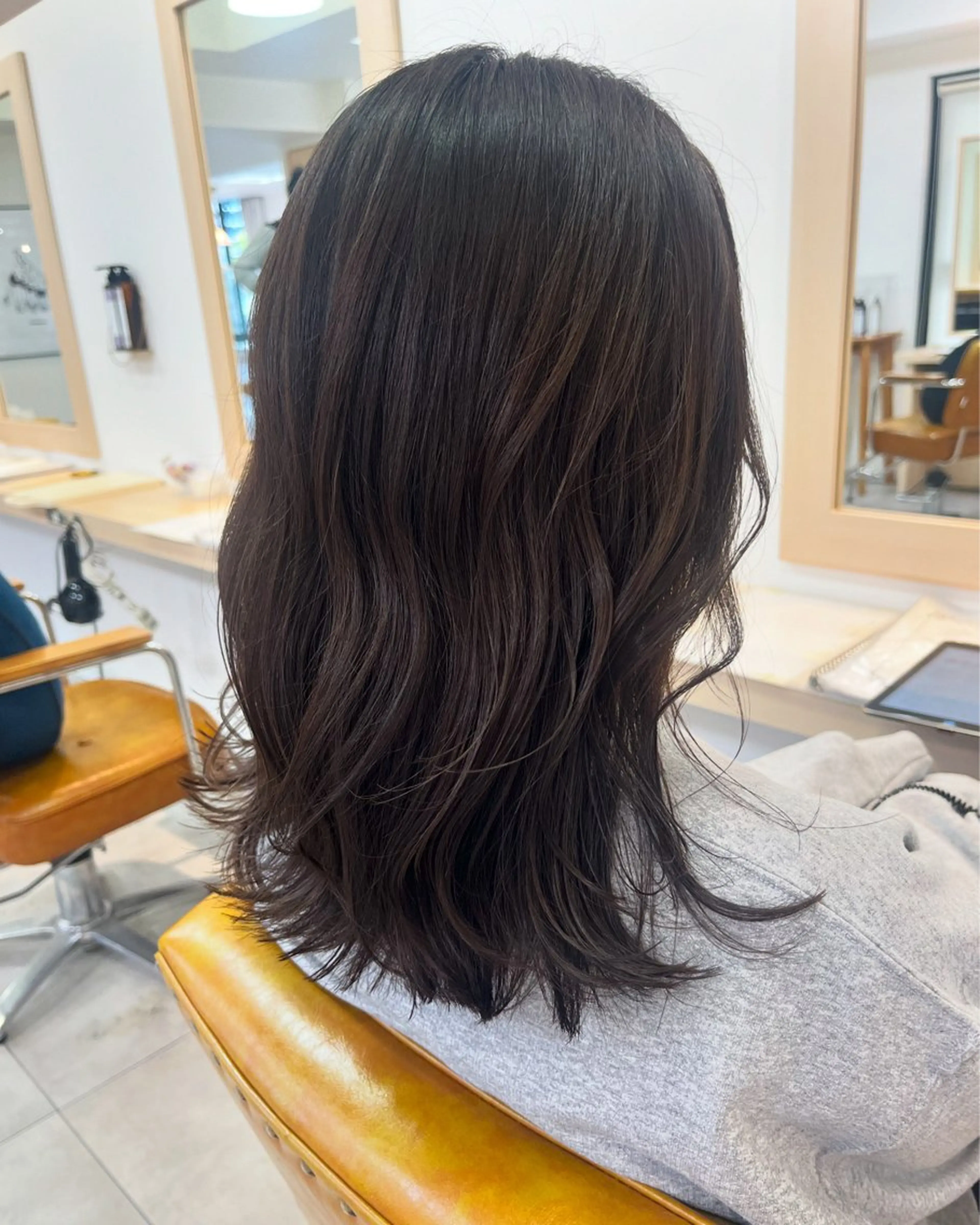 パーマ 金山/透明感カラー ヘッドスパ/hinaのヘアスタイル