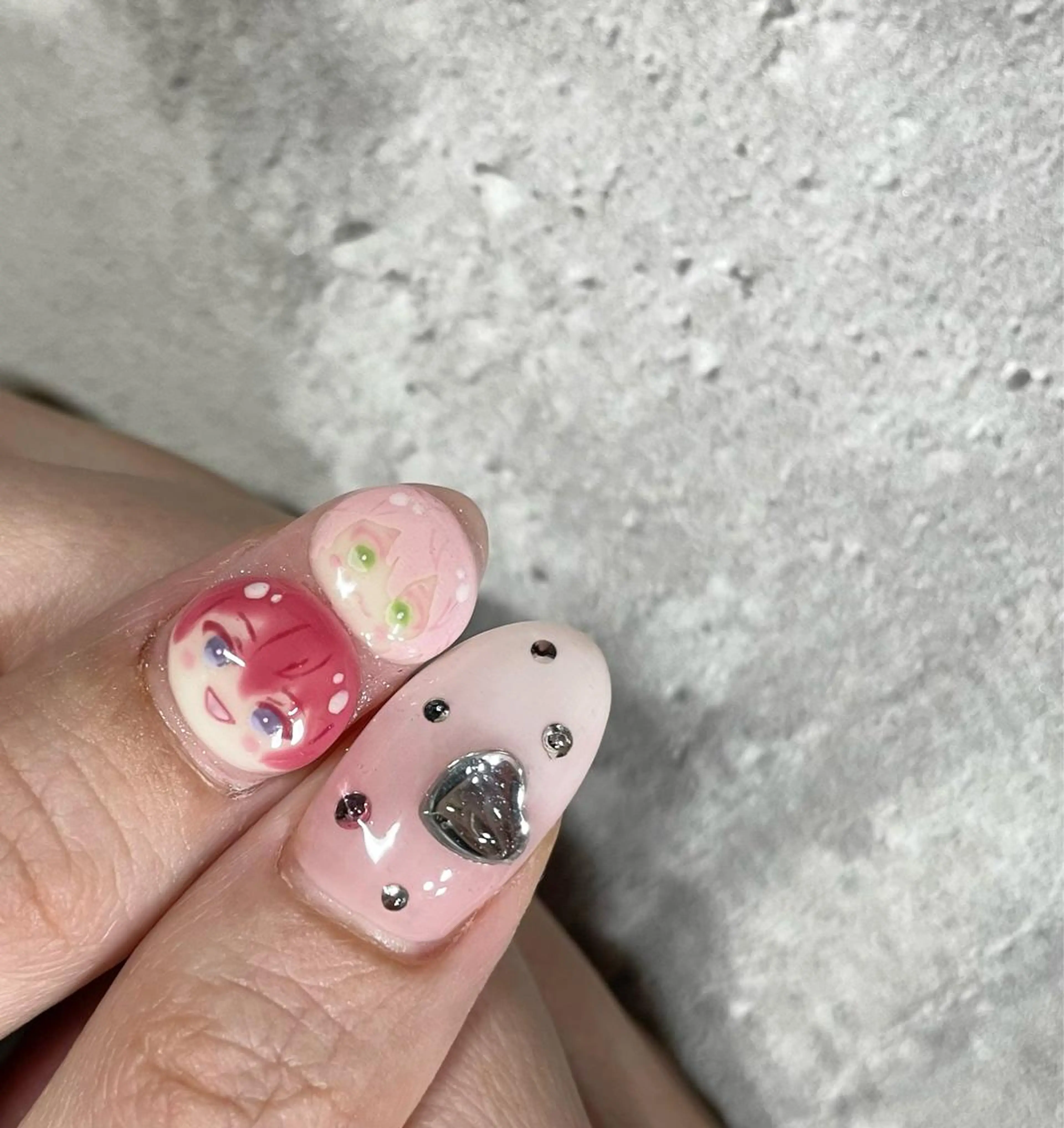 ネイル 桜ネイル 東 千夏のネイルデザイン