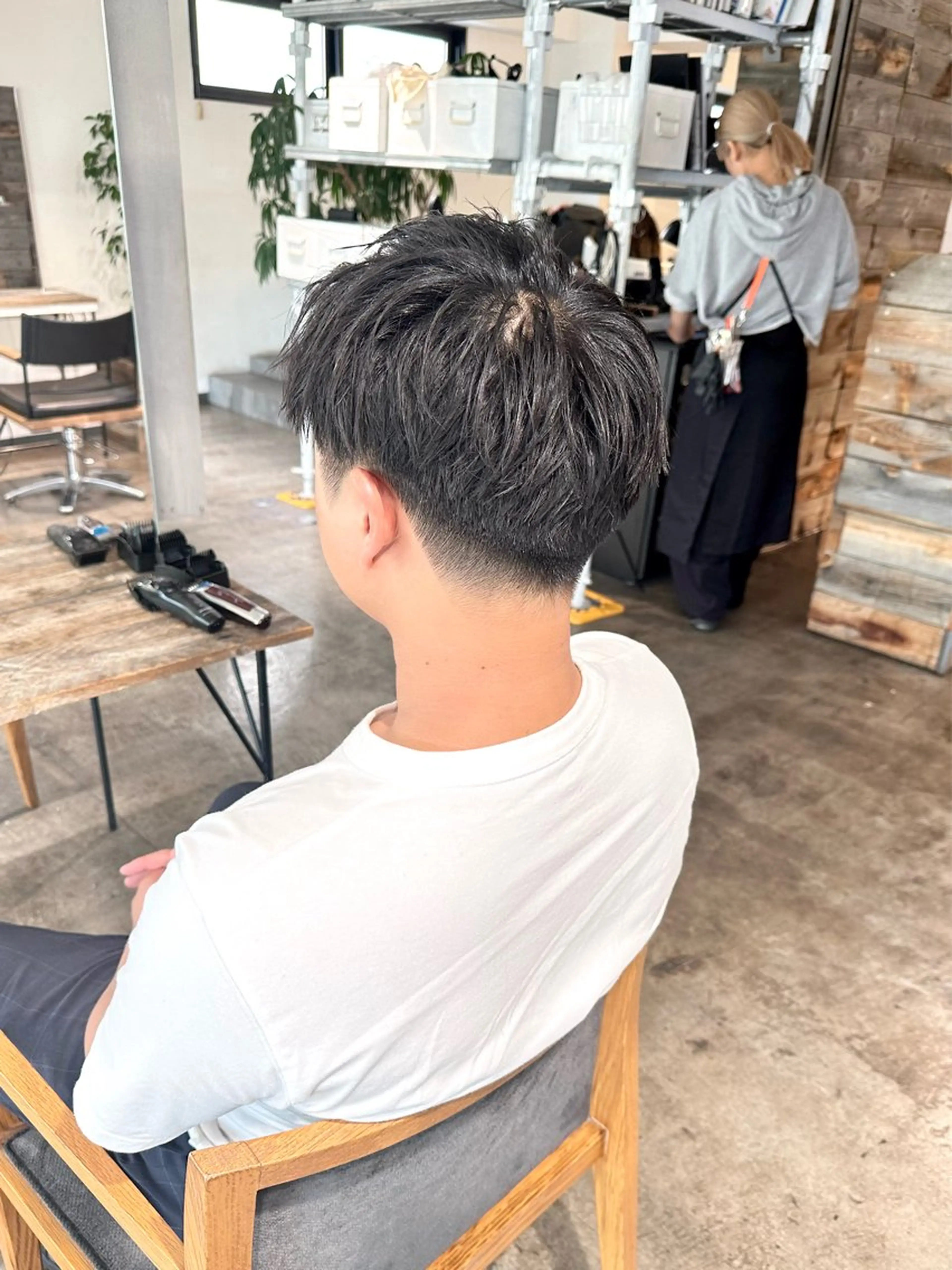 メンズ フェードカット マッシュ 刈り上げ カット 骨格補正施術/メンズ 専門美容師/YUYAのヘアスタイル