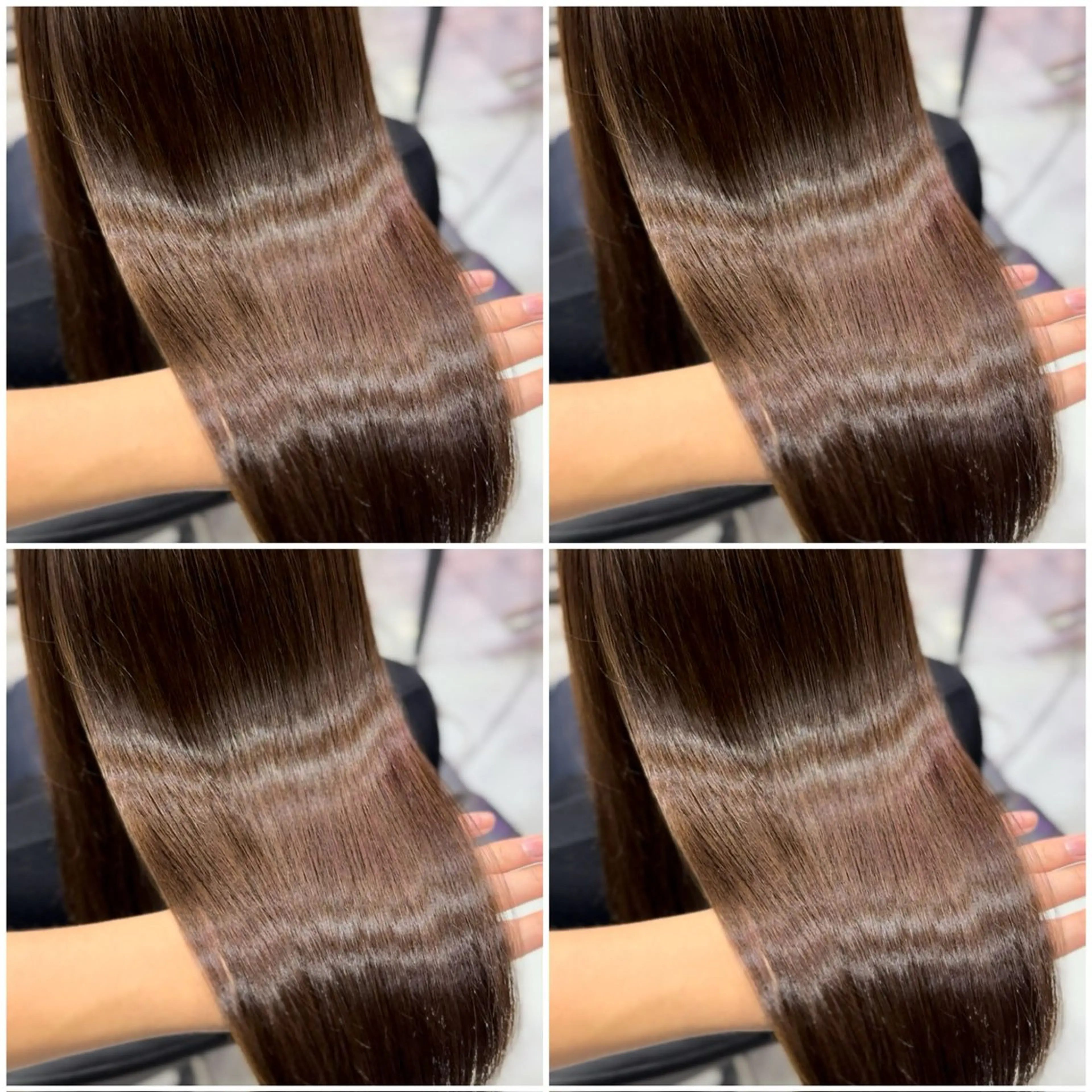 ロング カラー 髪質改善 艶髪矯正 エクステ かいり✂️のヘアスタイル