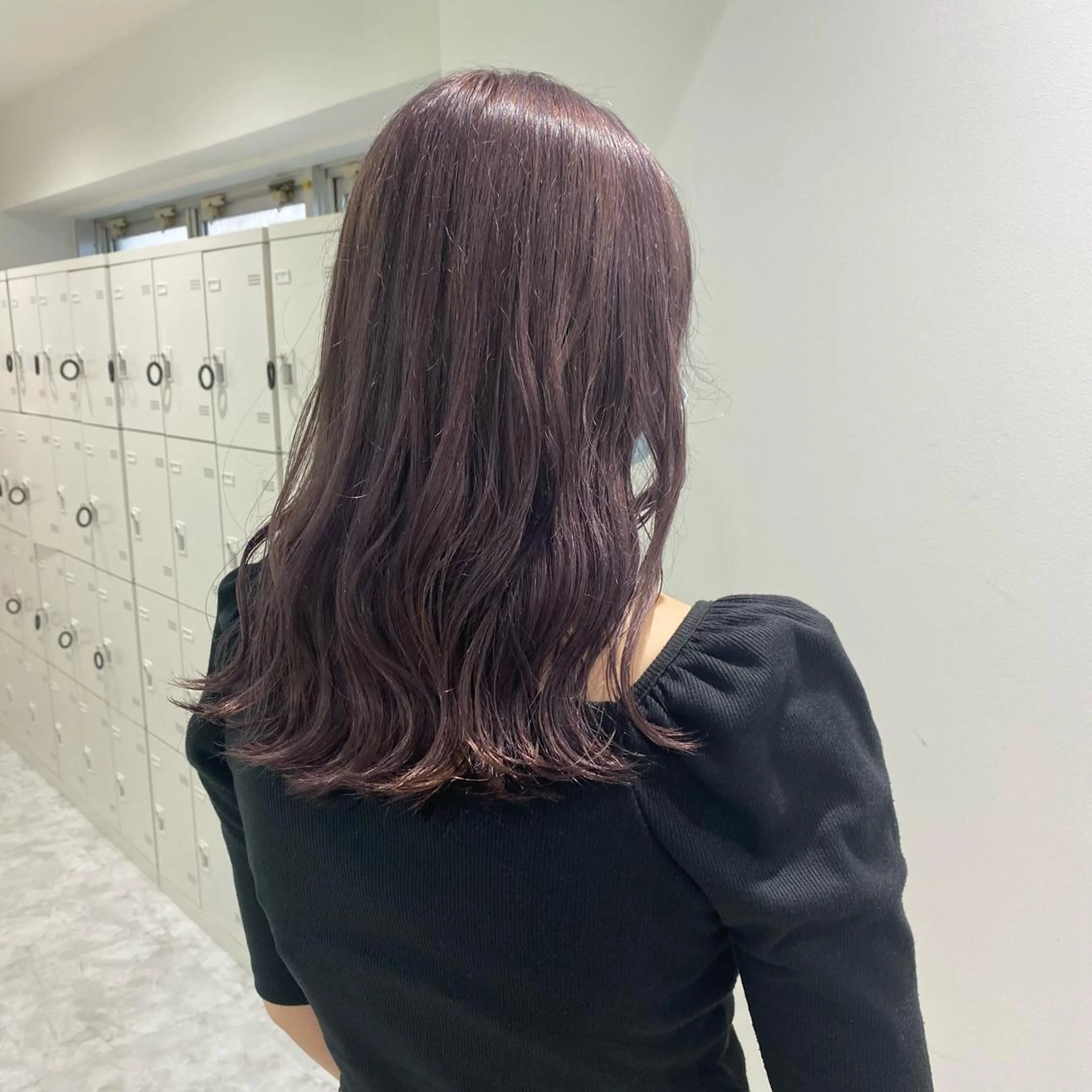 セミロング カラー パーマ ヘアアレンジ メンズ キッズ ネイル マツエク・マツパ ベージュカラー グレージュ ラベンダーカラー ラベンダーグレージュ ラベンダーベージュ Lumo所属・💖横浜ブリーチなし 💖MIHOのヘアスタイル