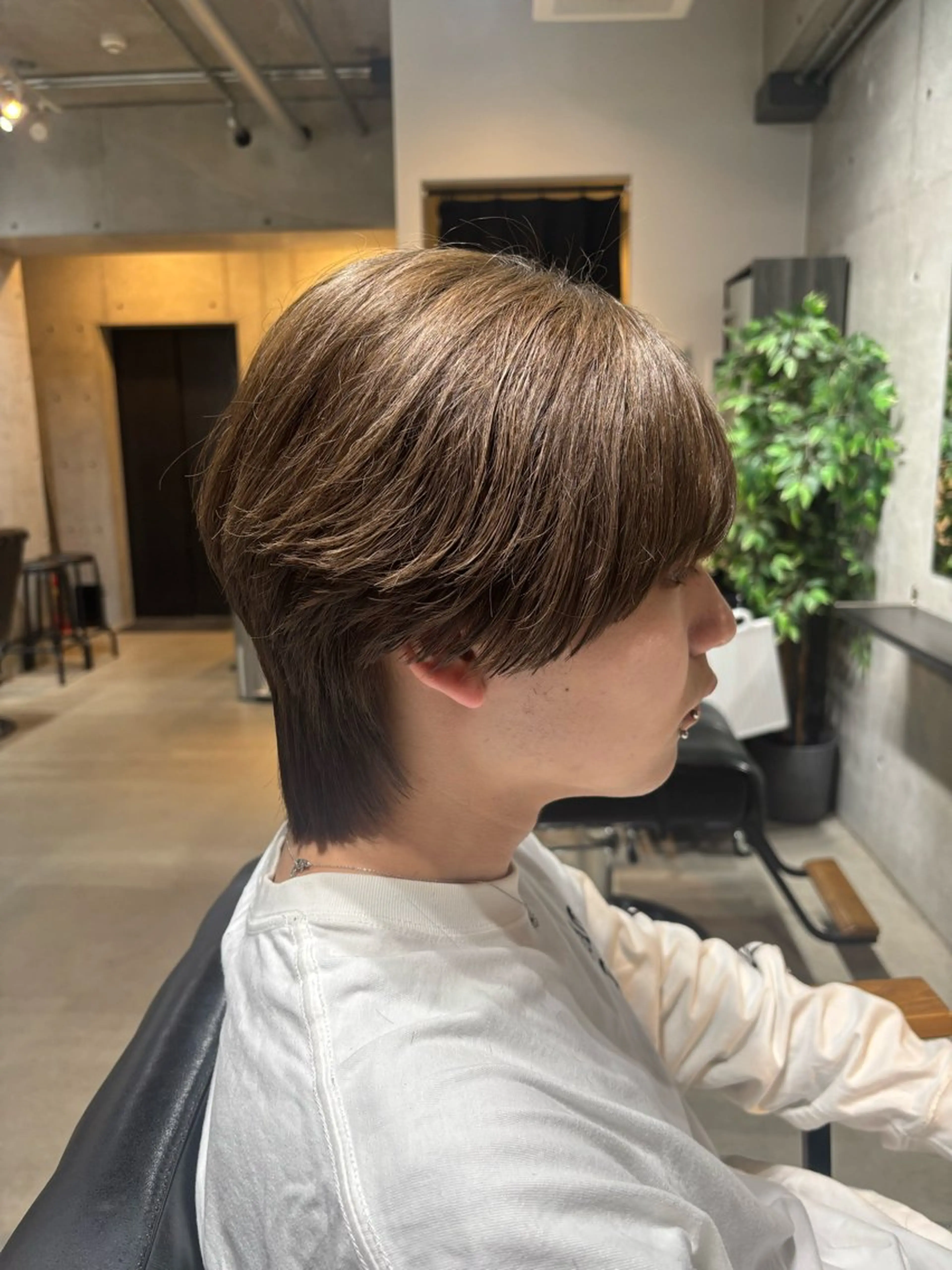 メンズ カット 韓国ヘア 高森蓮のヘアスタイル