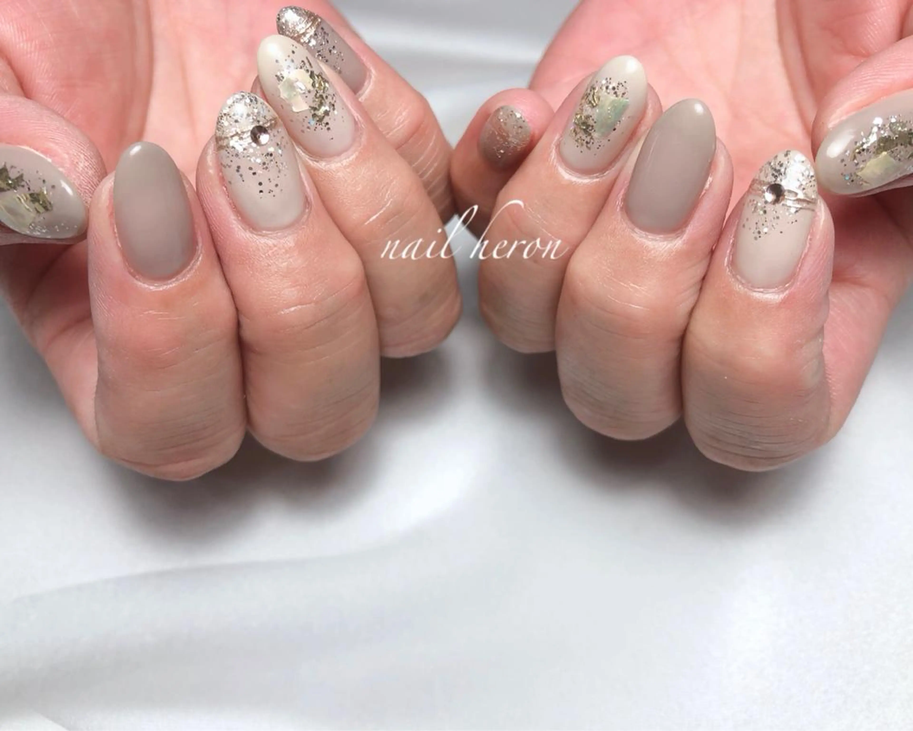 ネイル ハンドネイル saki_ nail heronのネイルデザイン