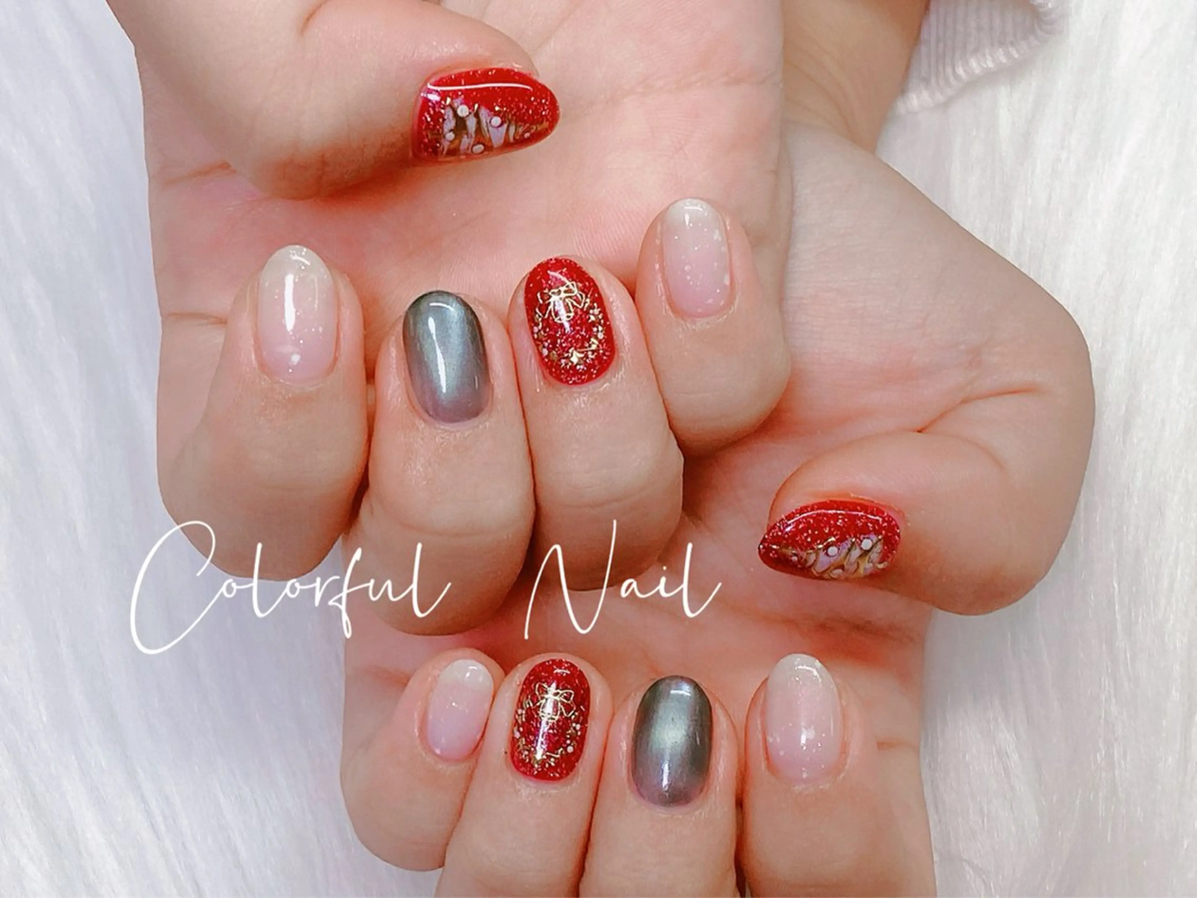 ネイル ハンドネイル 🎀Colorful 💅Nailのネイルデザイン