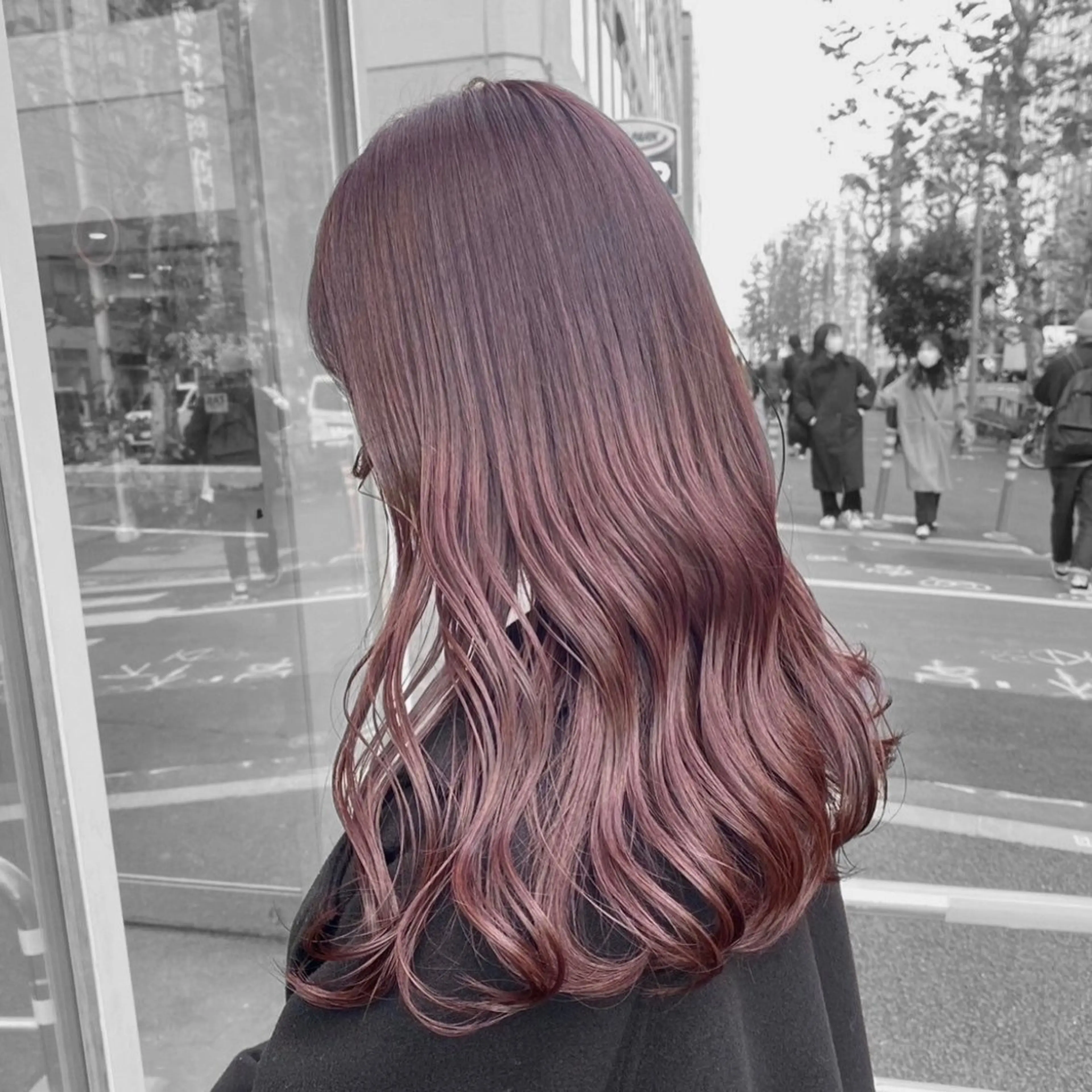 カラー ヘアカラー 🎀ツヤ髪✖︎ 暖色🎀RYUKAのヘアスタイル