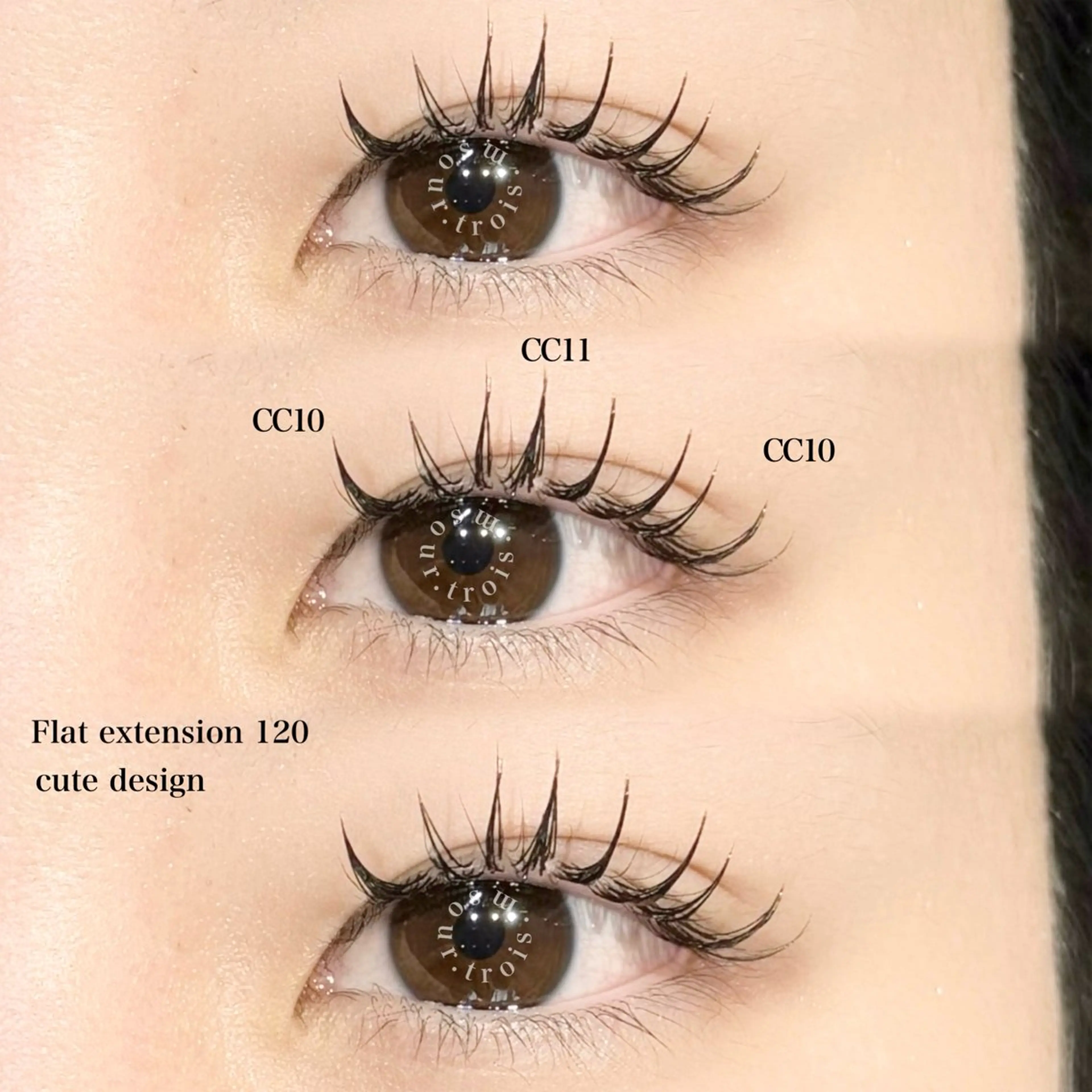 マツエク・マツパ Miyuka|束感 マツエク|パーマ🫧のマツエク・マツパデザイン