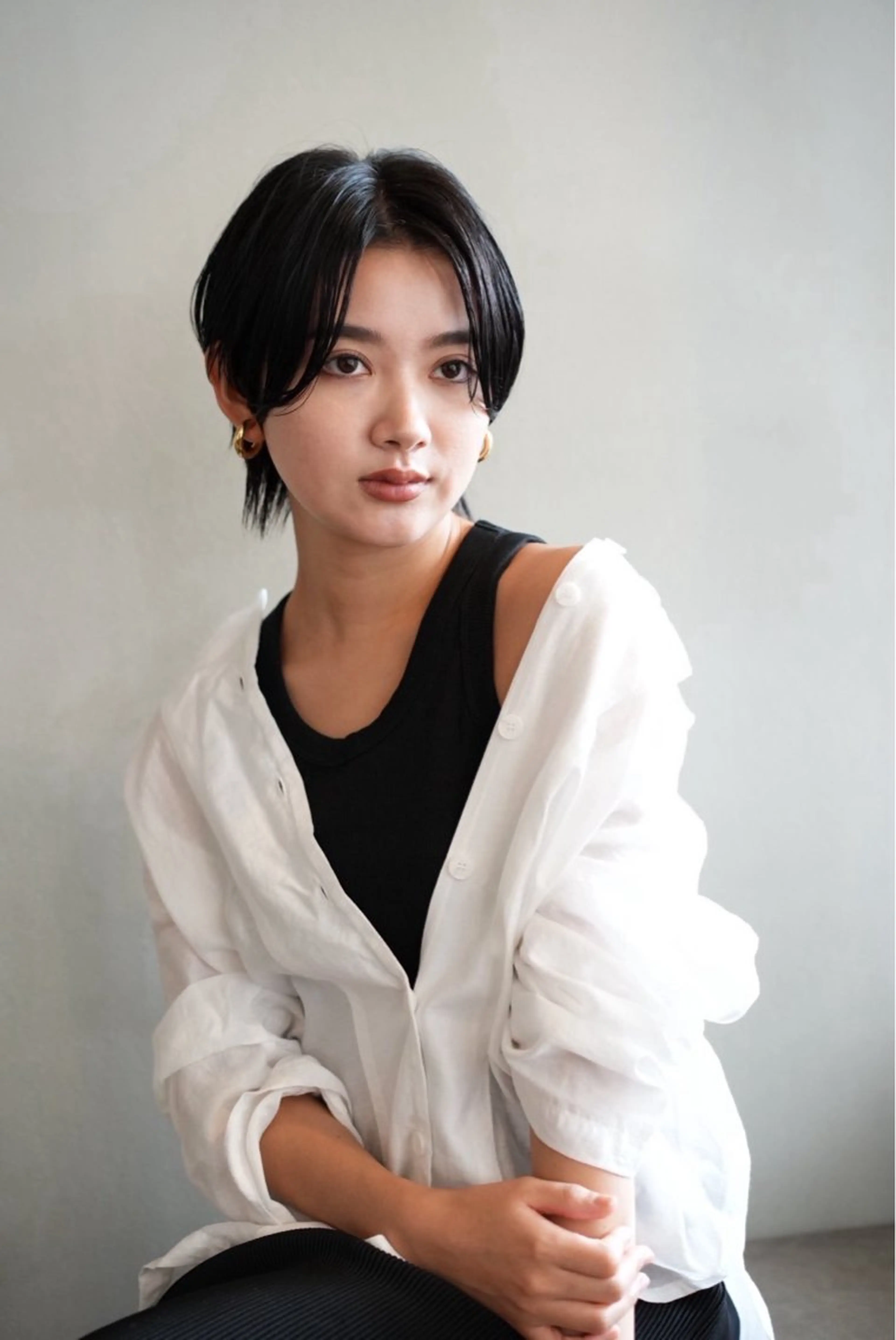 ショート カラー 八幡 空乃のヘアスタイル