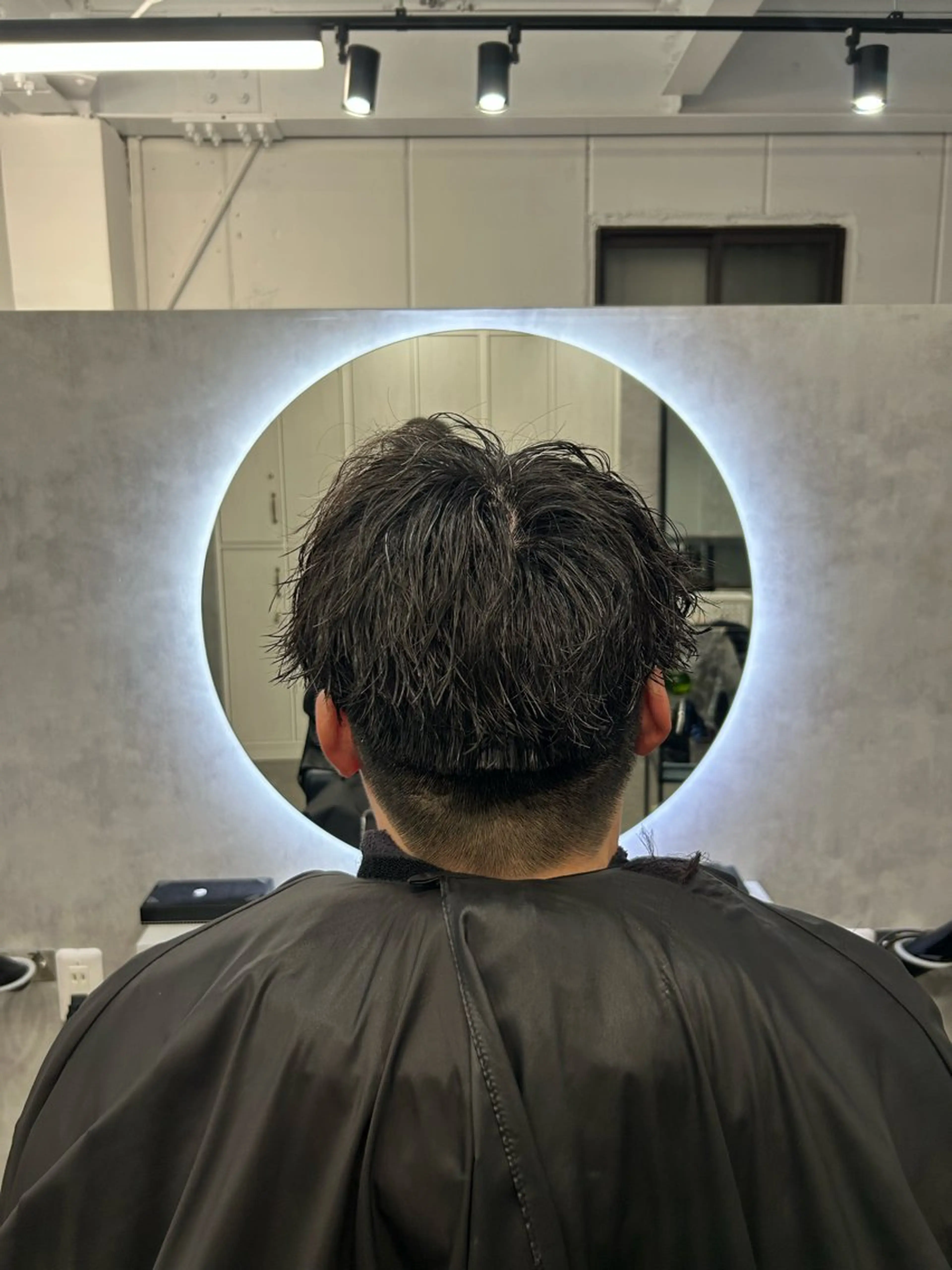 パーマ カット パーマ 德永 咲希のヘアスタイル