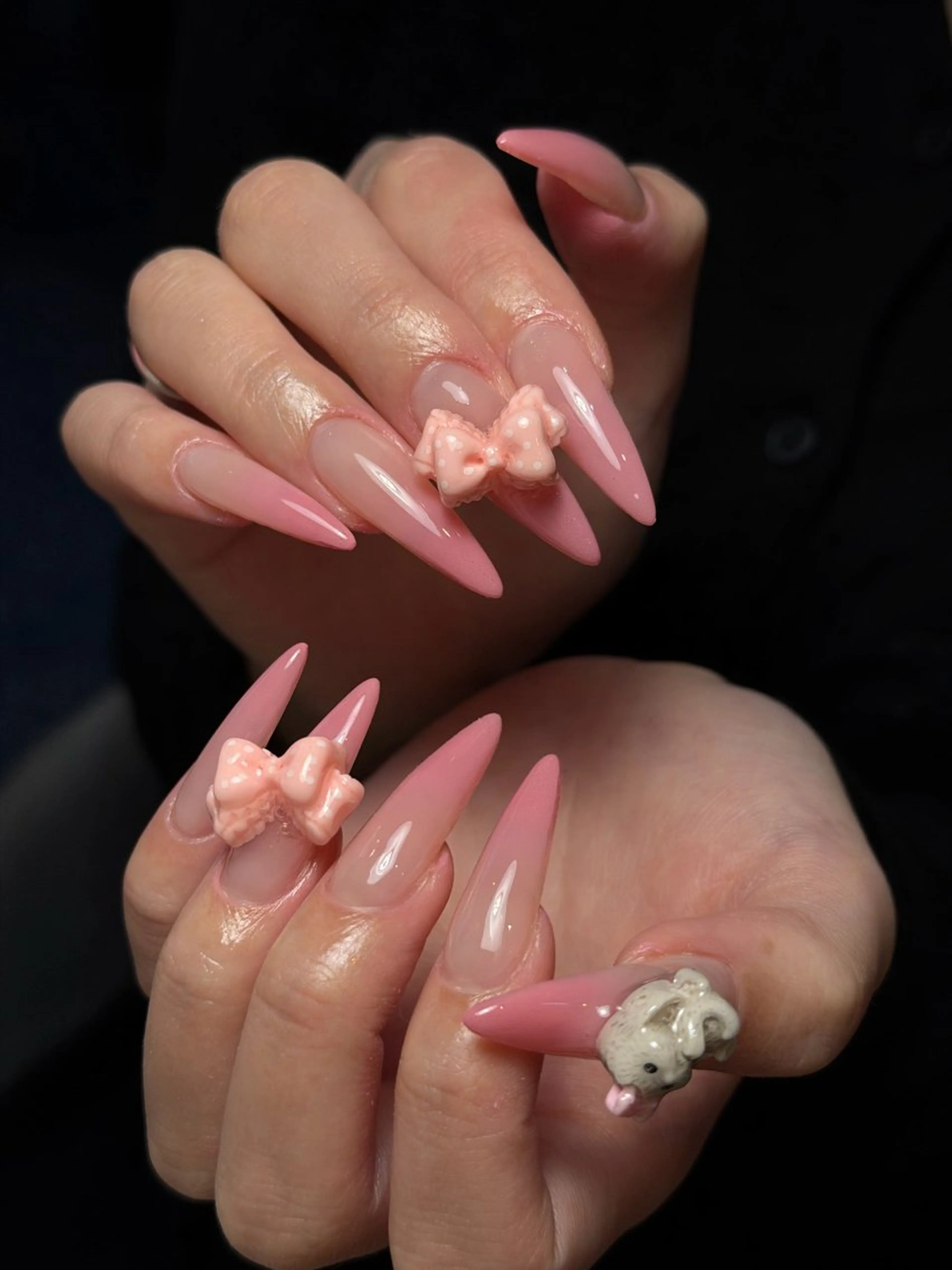 ネイル 韓国ネイル シンプルネイル ワンホンネイル ハンドネイル CoMo Nailのネイルデザイン