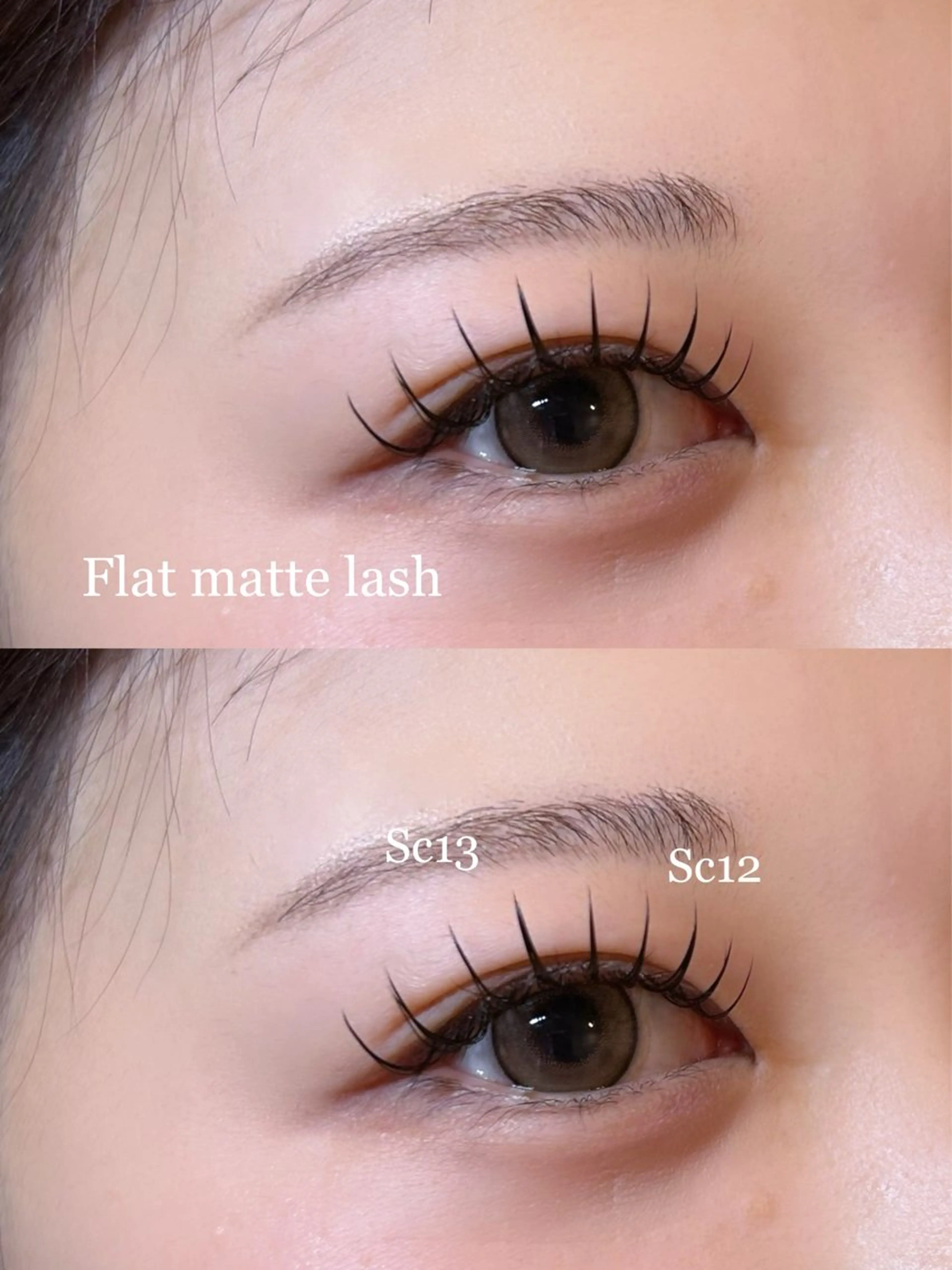 【+¥1000でLEDに変更可能✩.*˚】 🩵フラットラッシュ120本🩵➕コーティング付き☘オフなしの写真