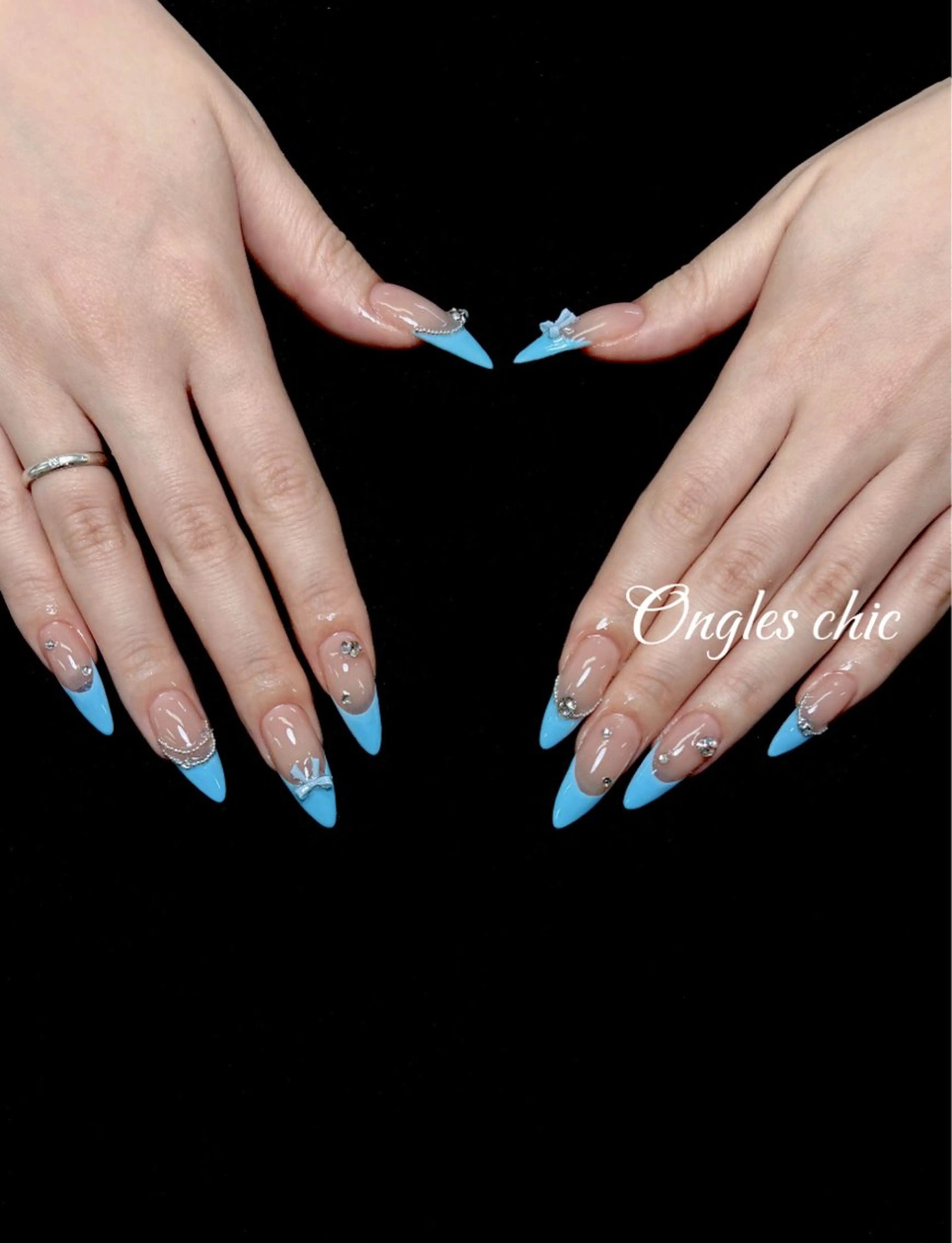 ネイル ハンドネイル ongles chicのネイルデザイン