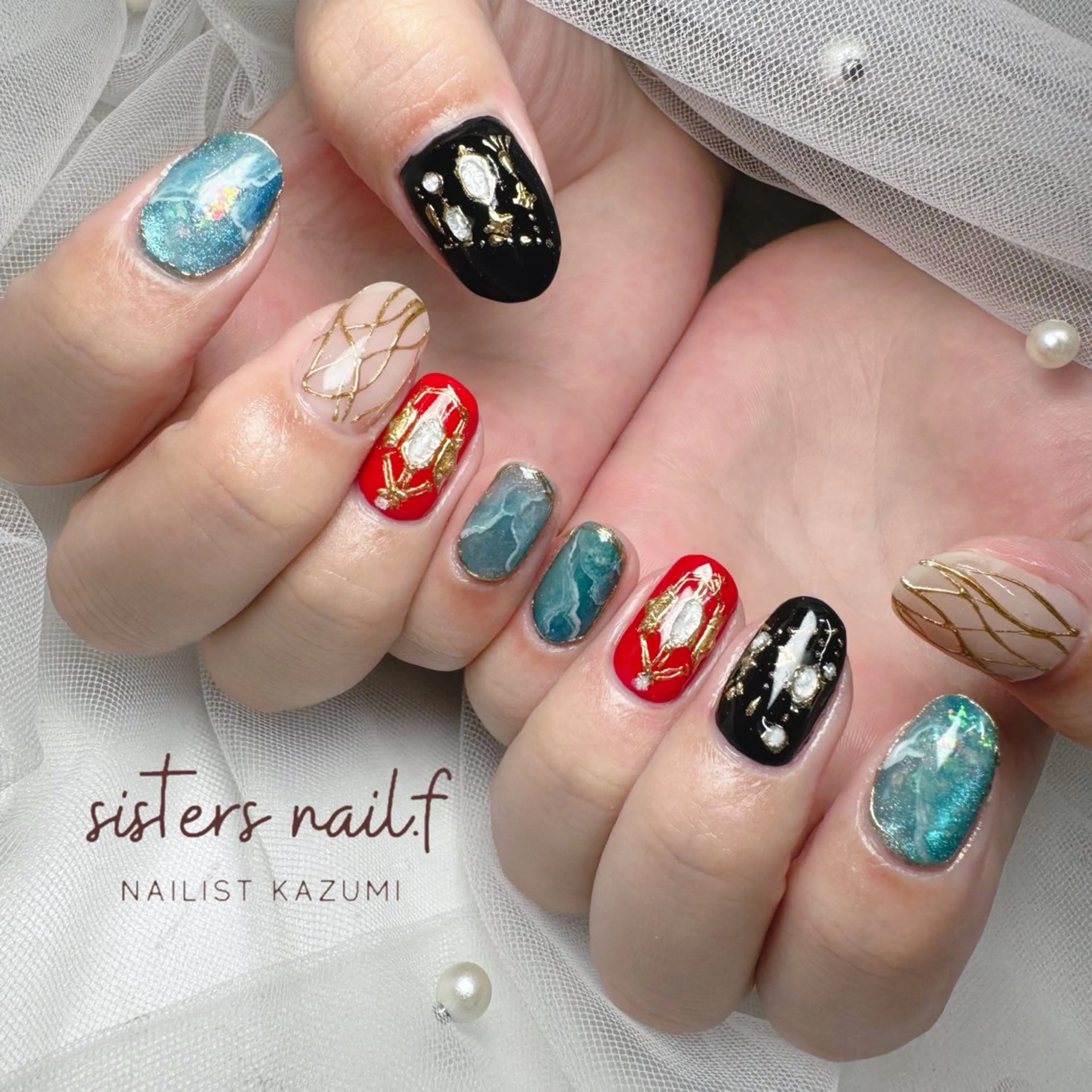 ネイル sisters nail.fのネイルデザイン