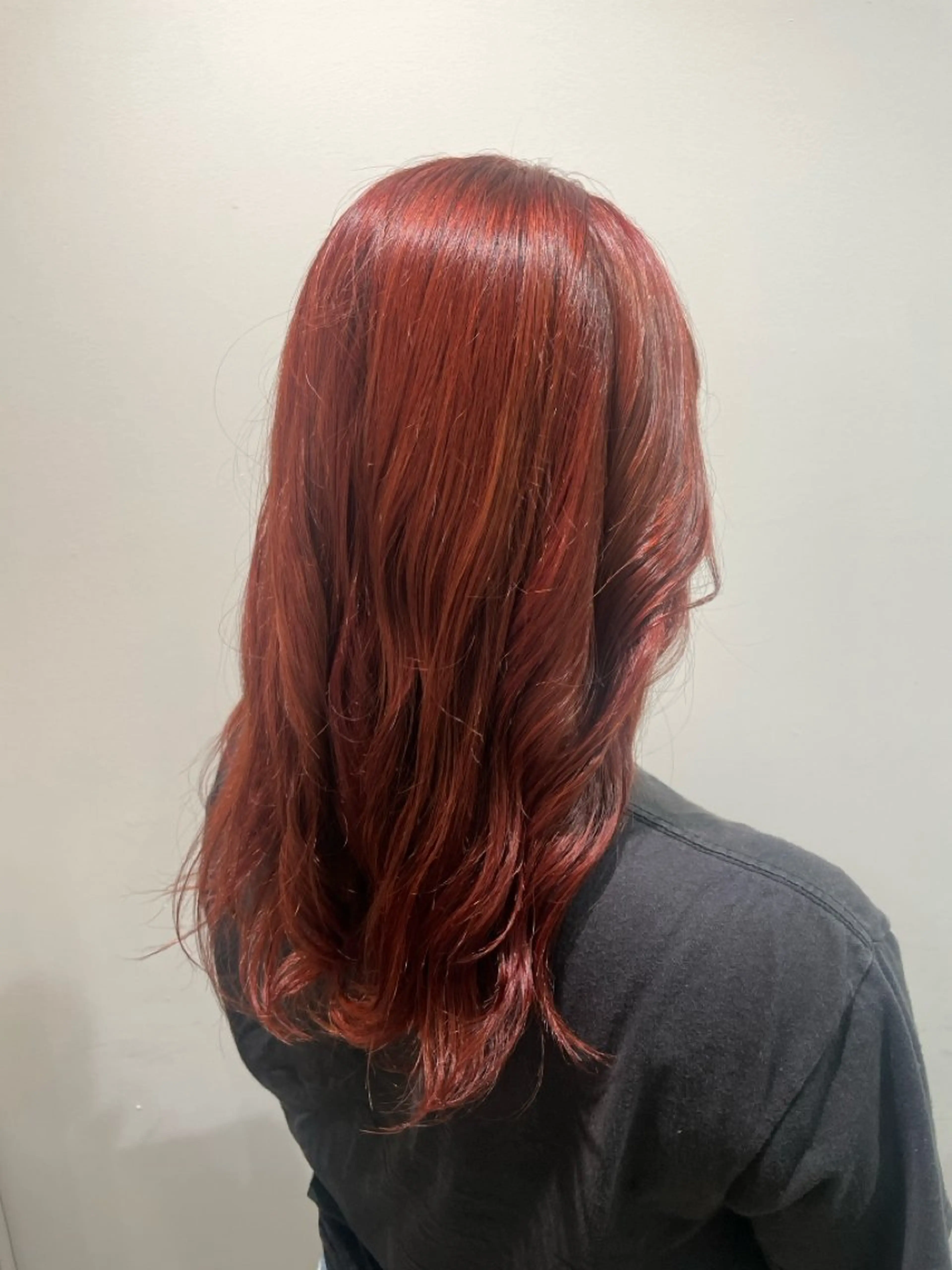 ロング 韓国レイヤー/透明感 カラー/Harukiのヘアスタイル