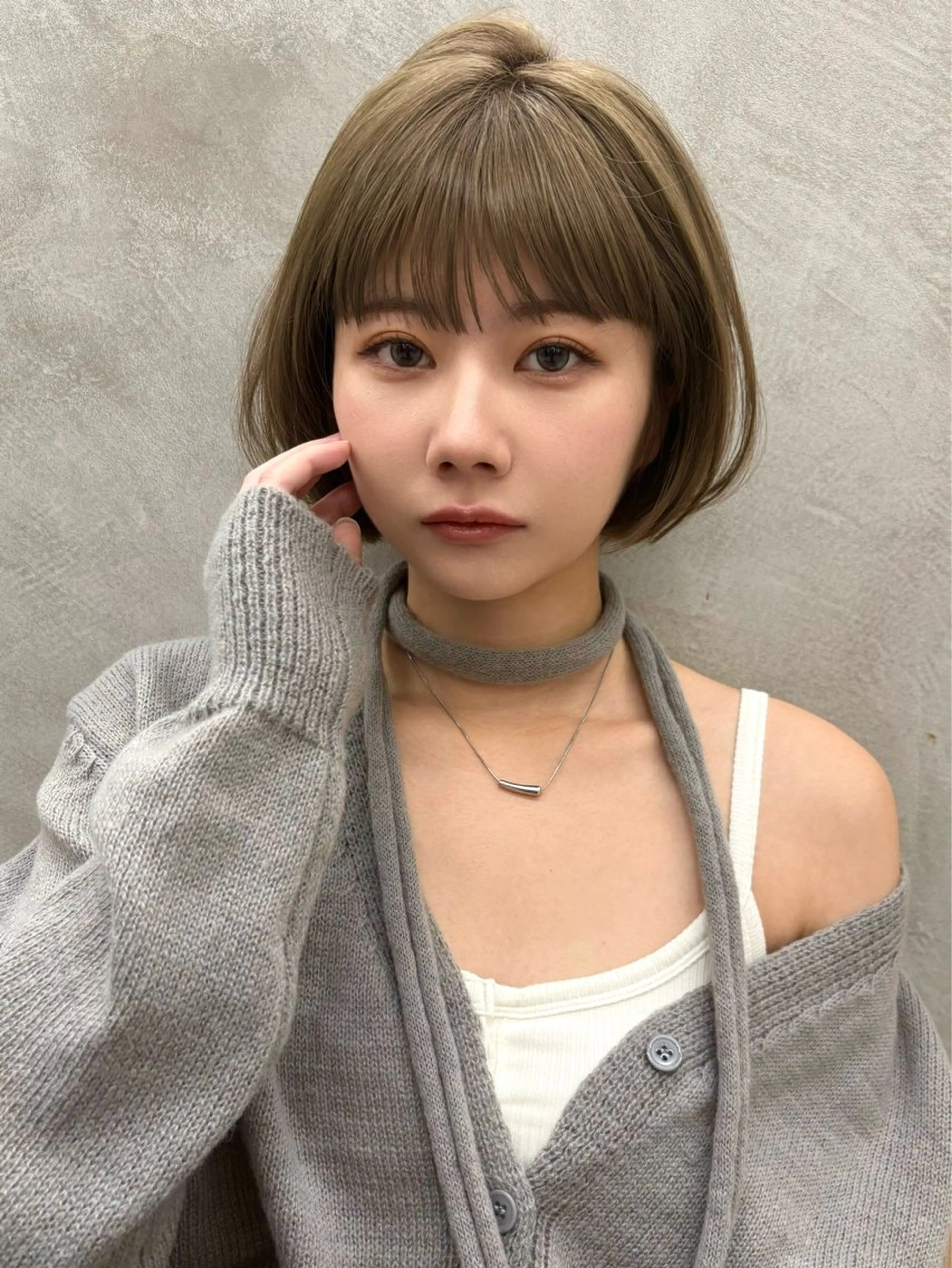 ショート 縮毛矯正 縮毛矯正 くどうももか 浦和　ショート　ボブのヘアスタイル