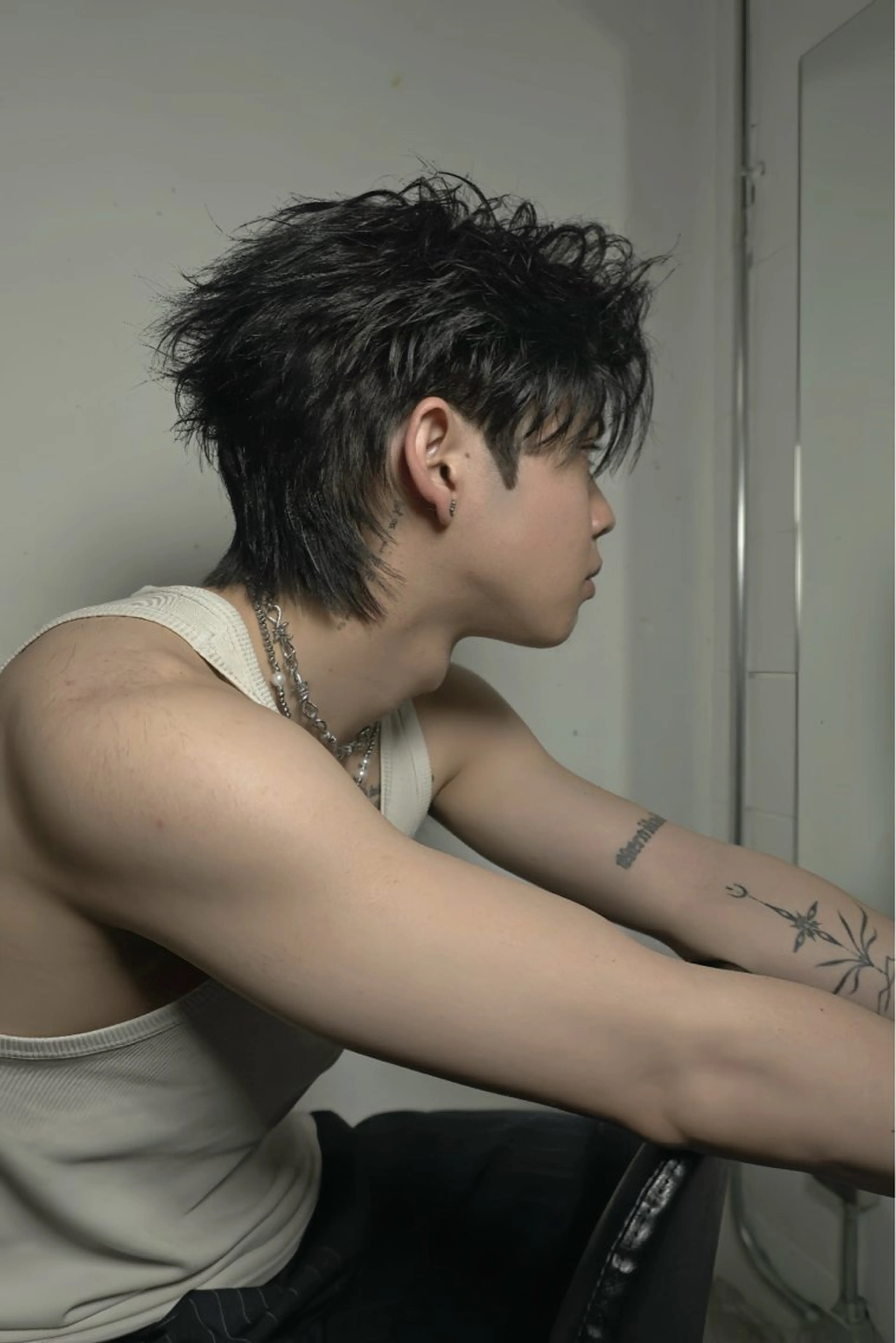 ショート パーマ カット パーマ 湖城 恵吾のヘアスタイル