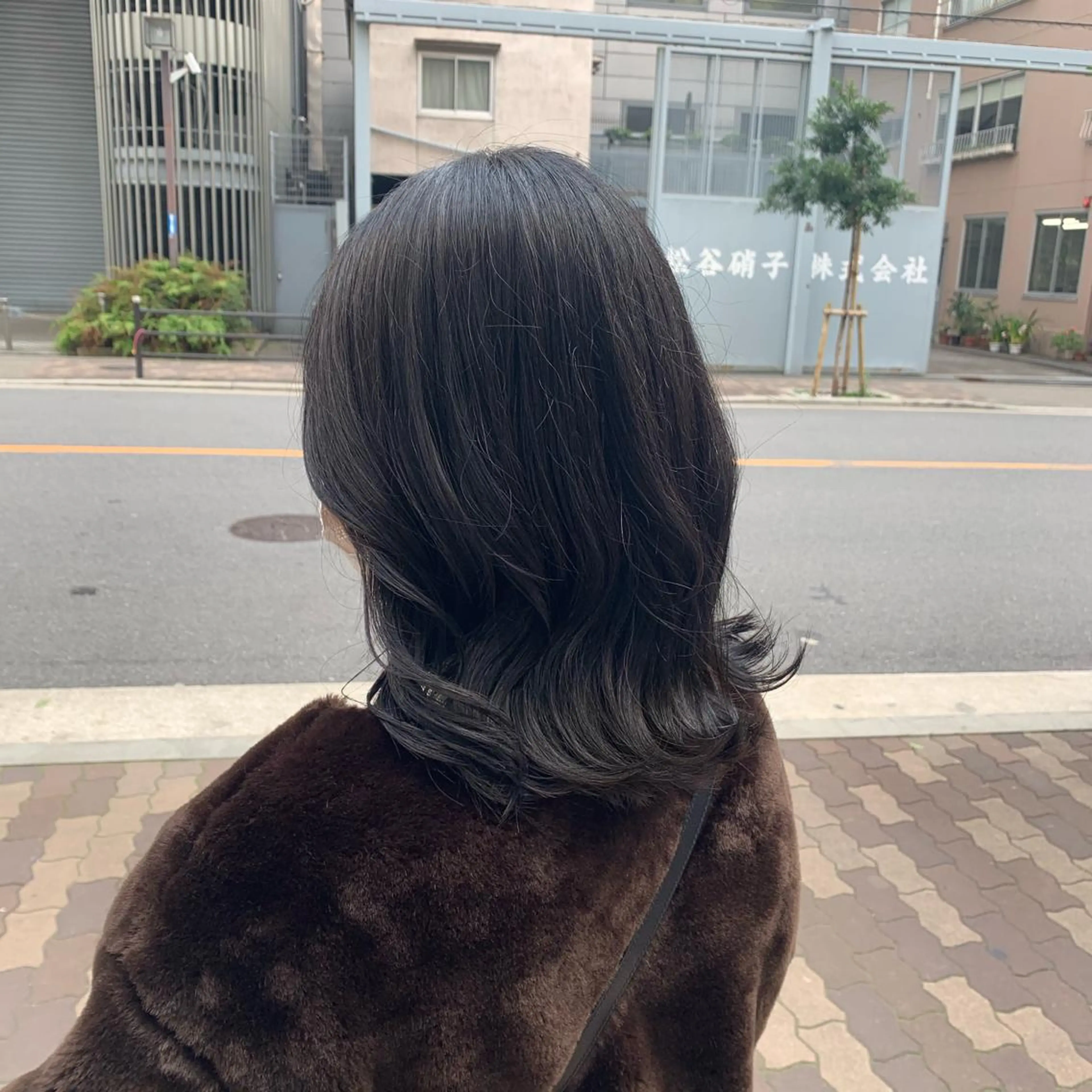 カラー 黒髪 ブルーカラー ブルーブラック kimika🥑 メンズ/髪質改善のその他イメージ