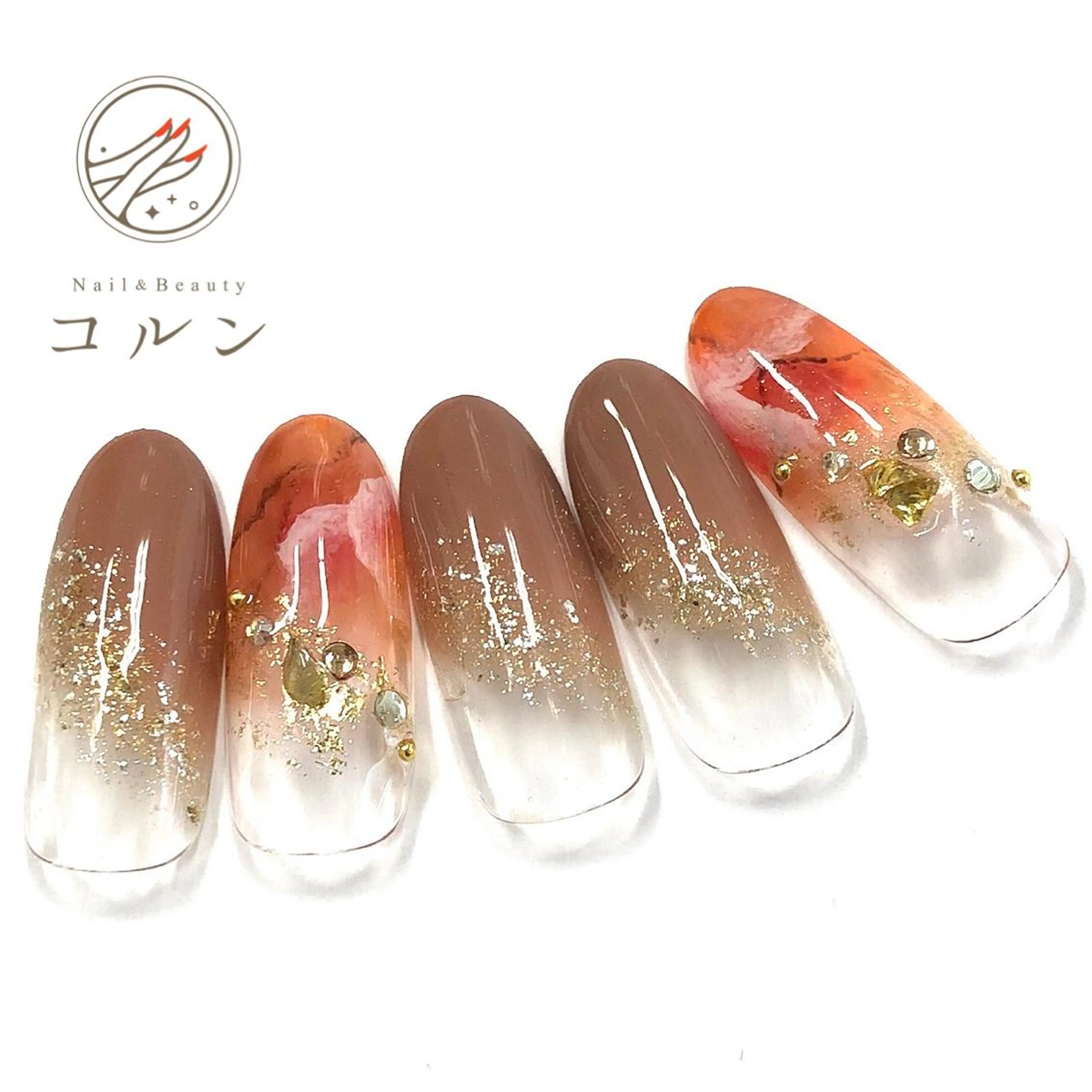 ネイル ハンドネイル フットネイル NailBeauty コルンのネイルデザイン
