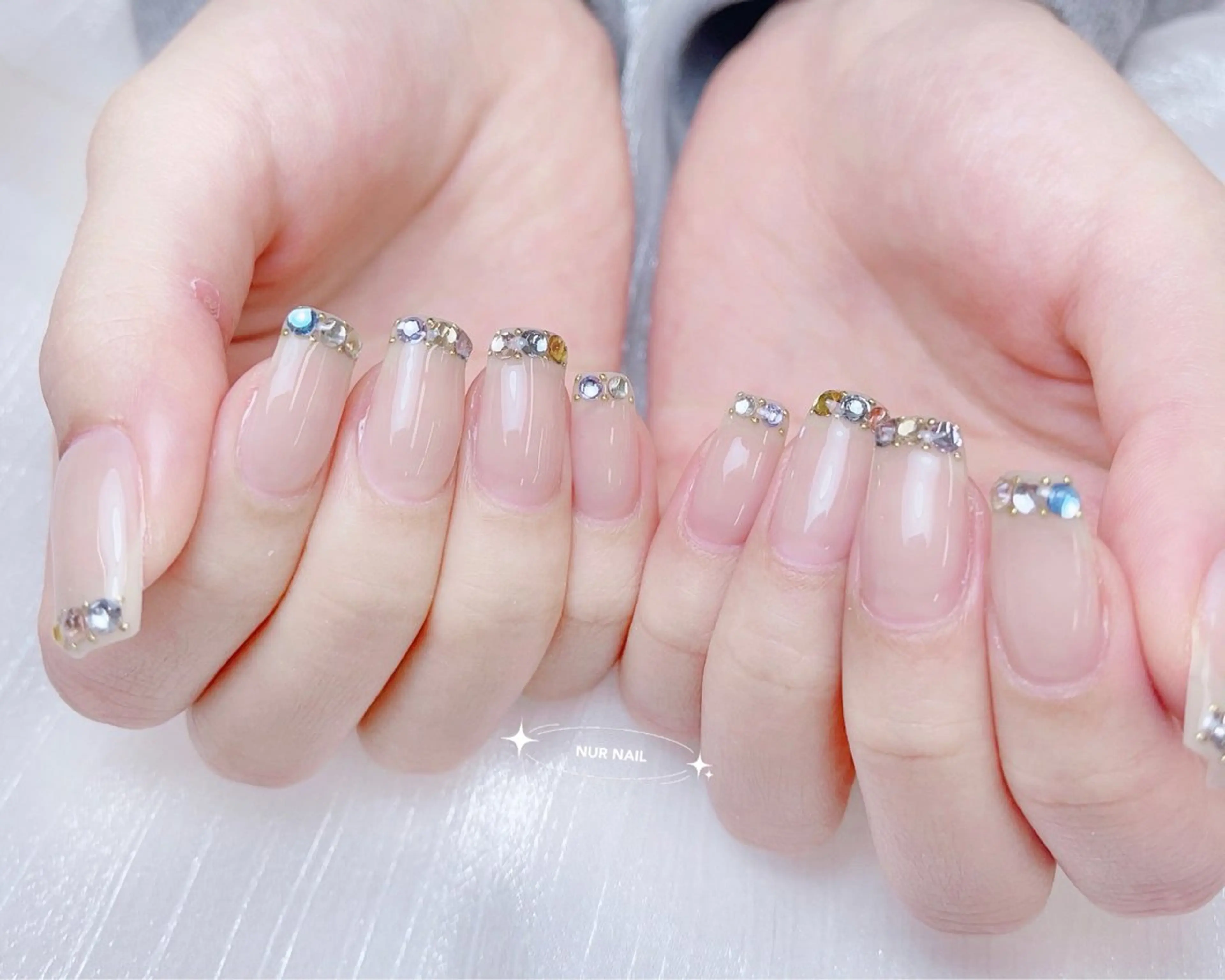 ネイル ハンドネイル ハンドケア RINA 🤍のネイルデザイン