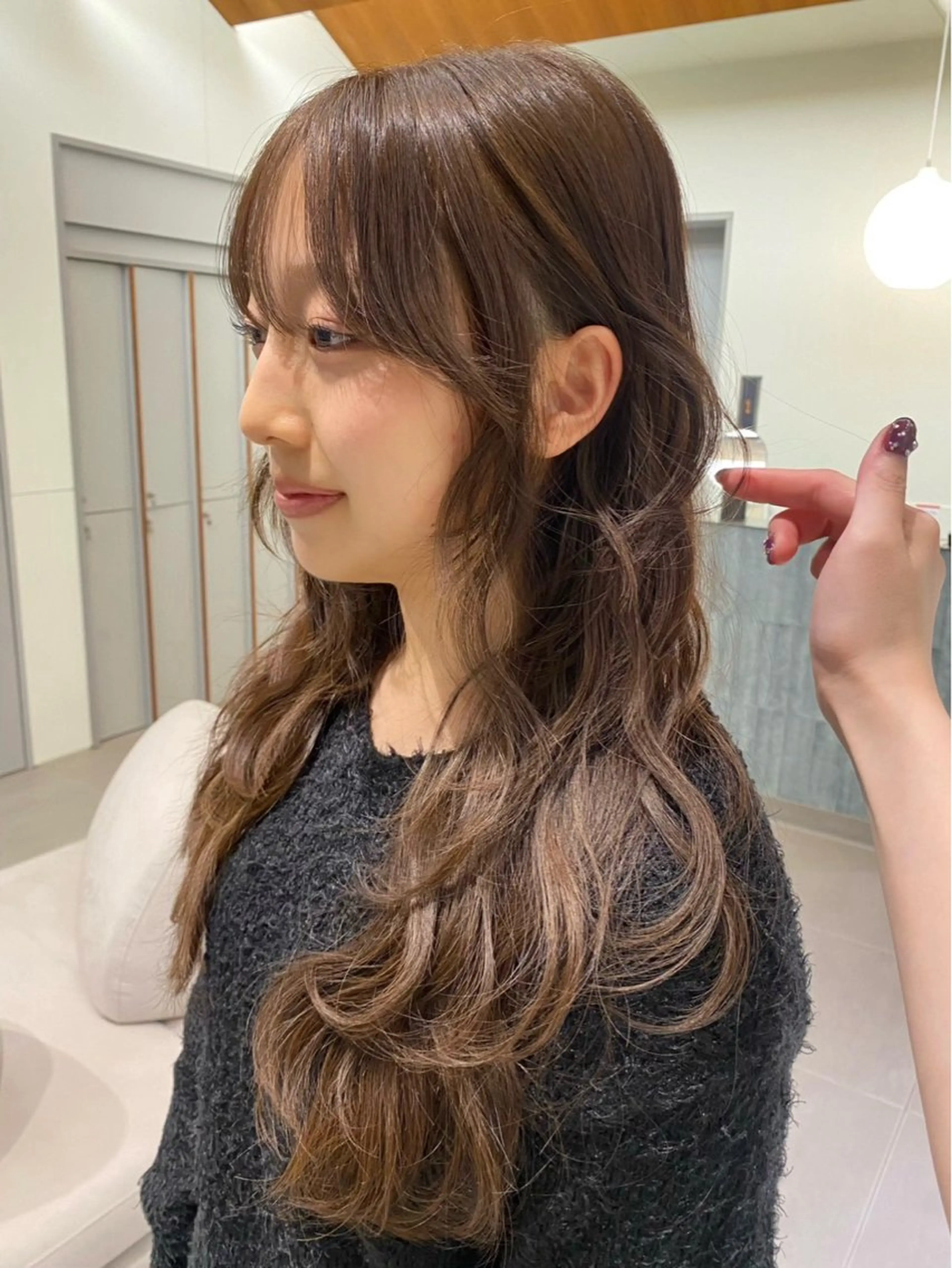 🌸春カラー🌸ダブルカラーで作るbeige color【トリートメント込み】ミニモ学割の写真