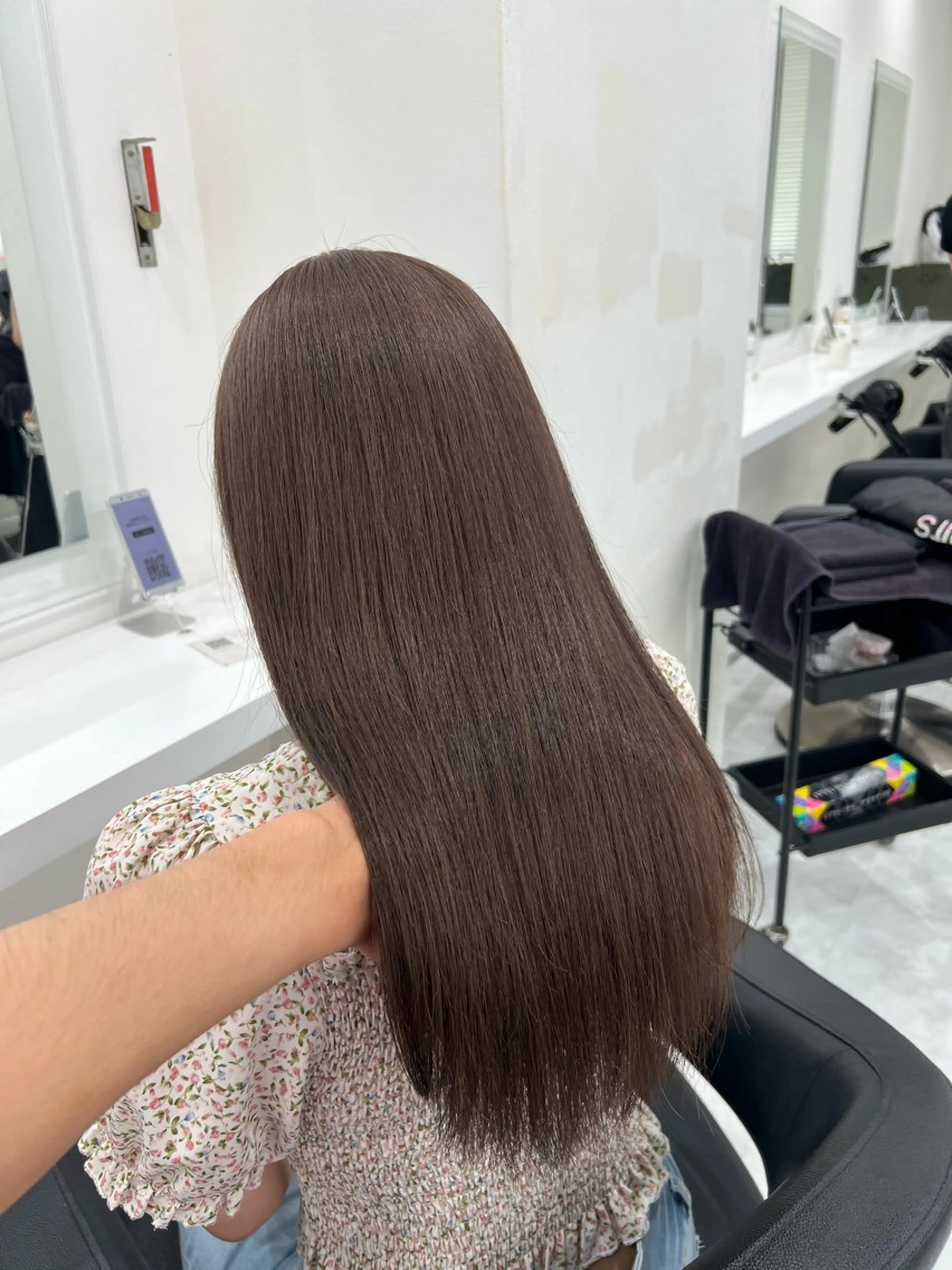 ロング カラー 透明感カラー🫧 レイヤーカットのヘアスタイル