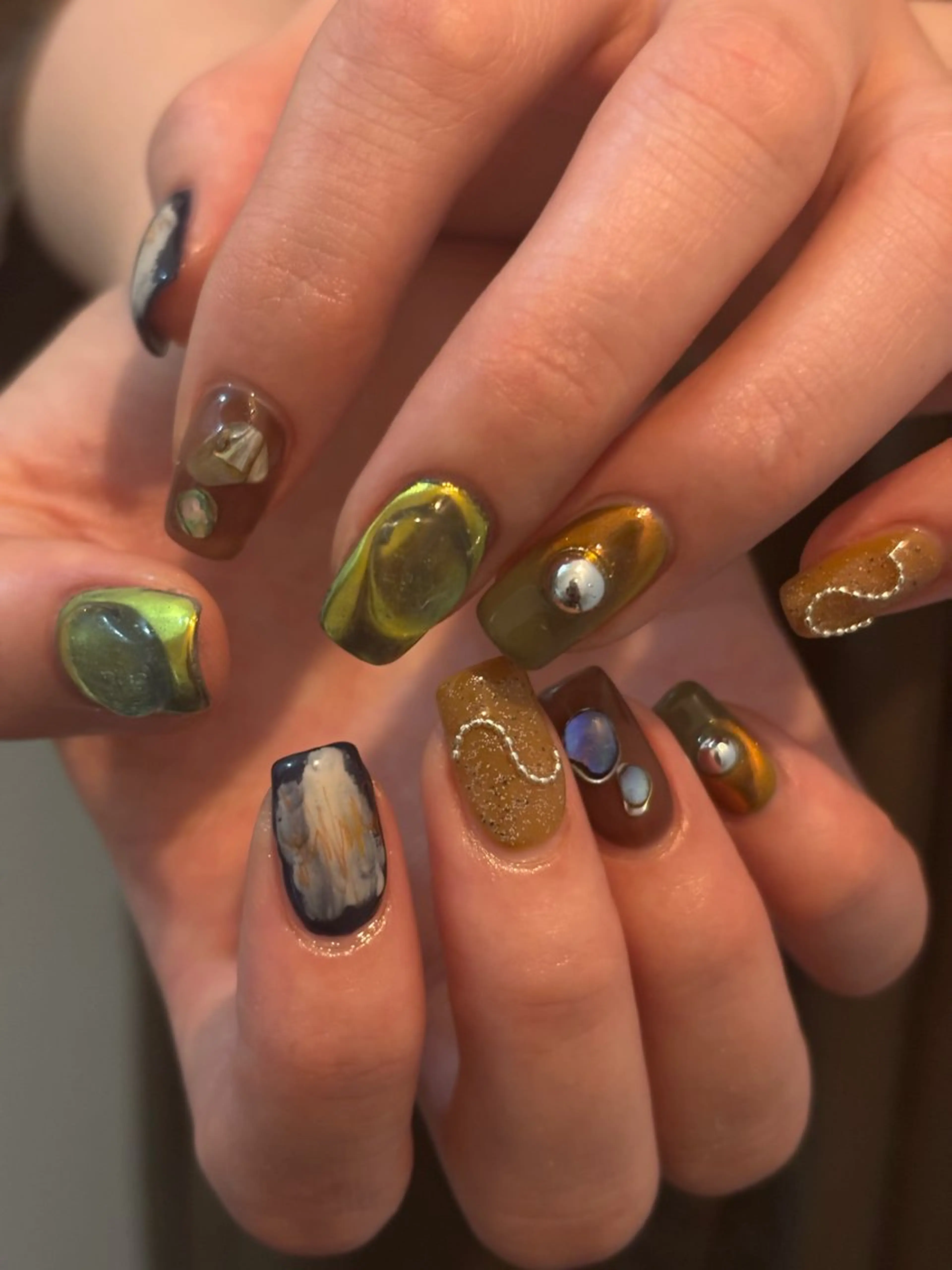 ネイル ハンドネイル フットネイル 早川 里奈のネイルデザイン