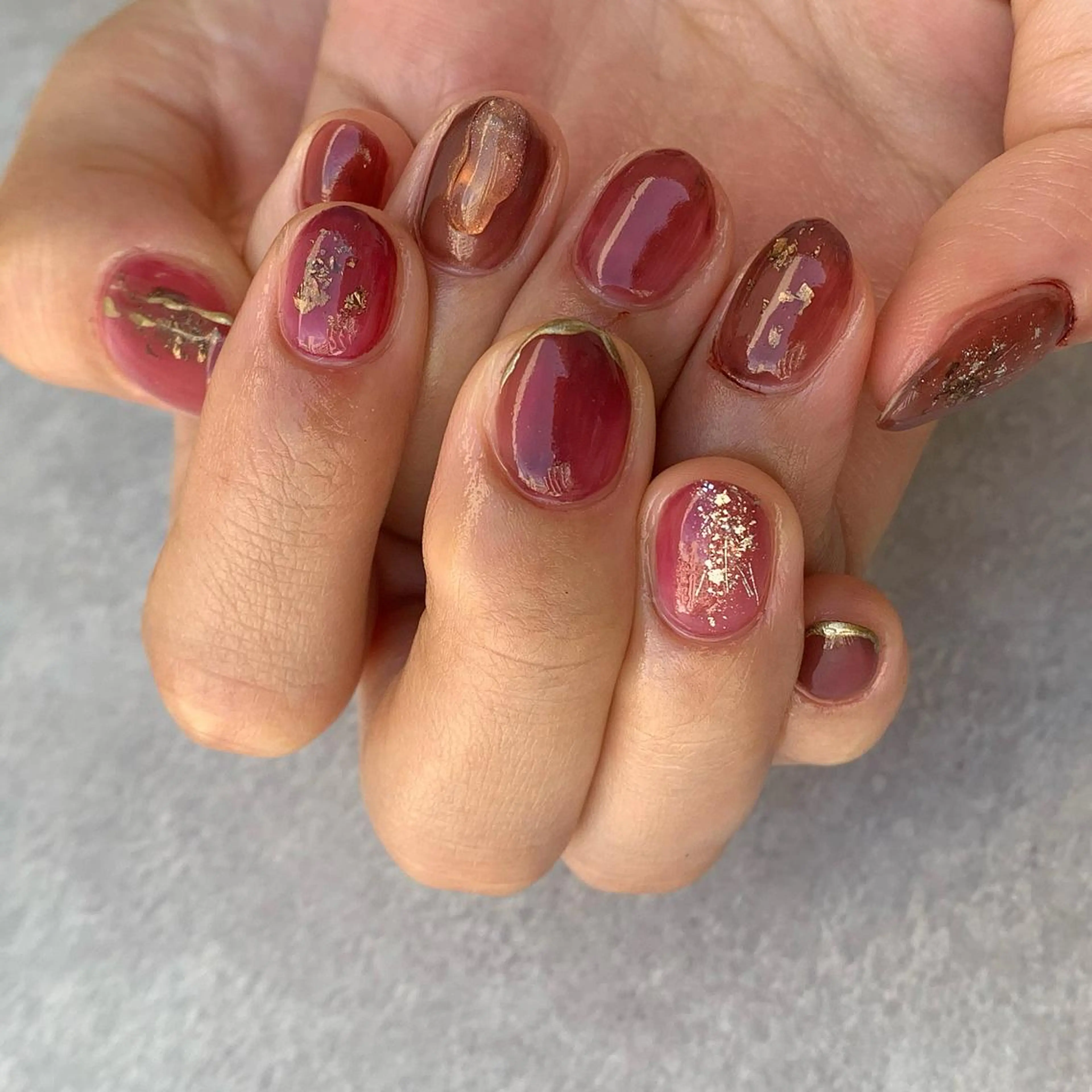 ネイル ハンドネイル ハンドケア lylynail YUUKAのネイルデザイン
