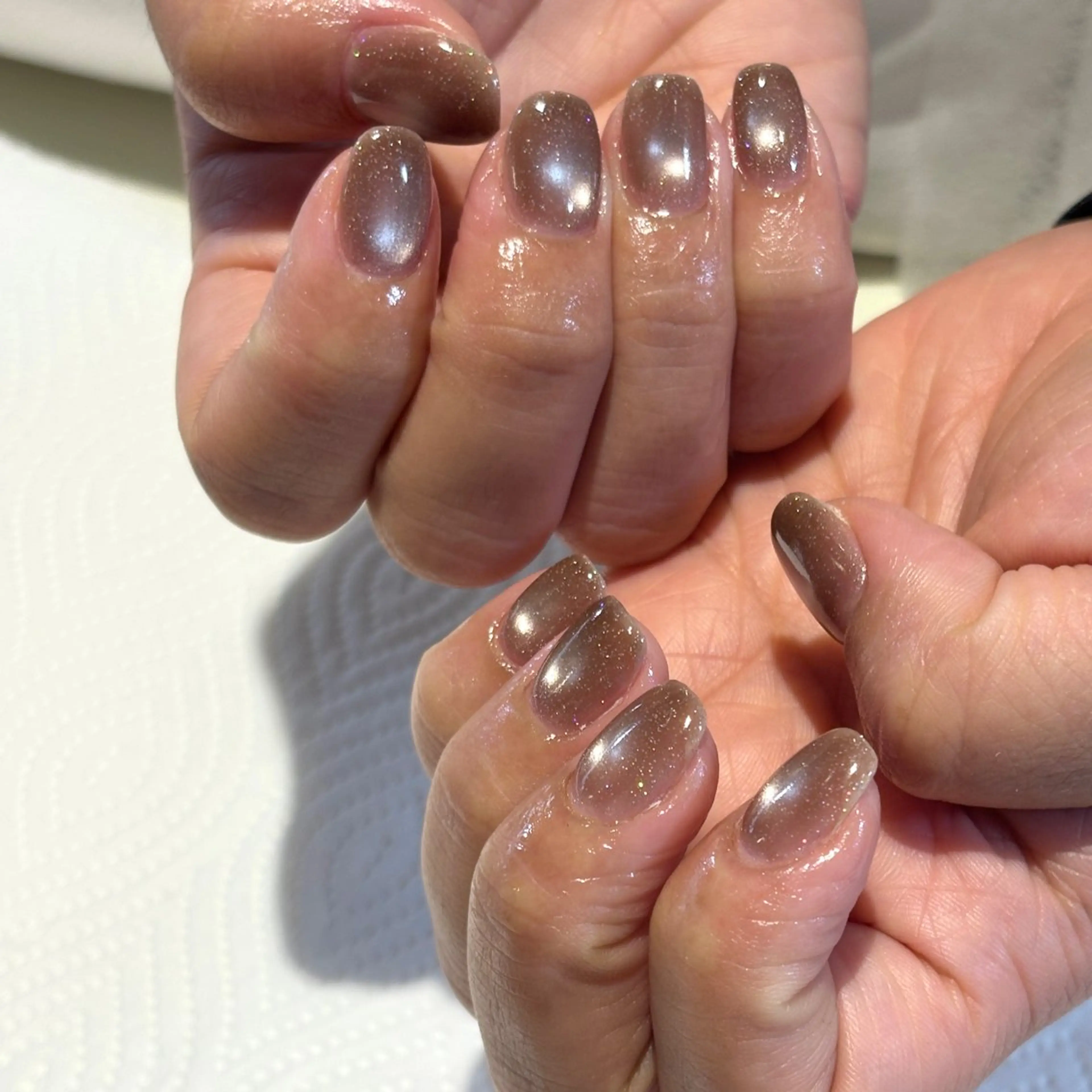 ネイル マグネットネイル ハンドネイル モデル募集🍑渋谷 Nanamiのネイルデザイン