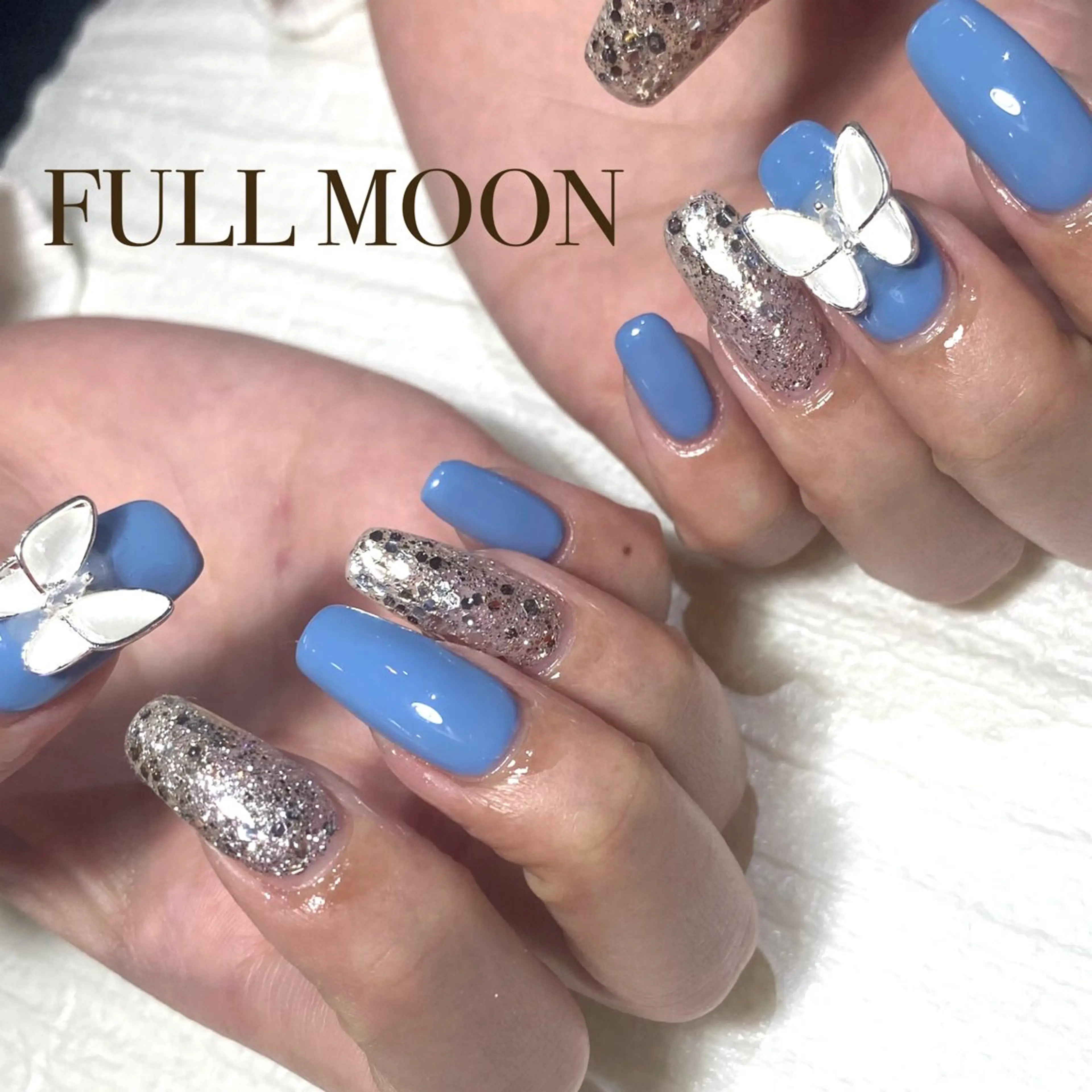 ネイル ハンドネイル FULL MOONのネイルデザイン